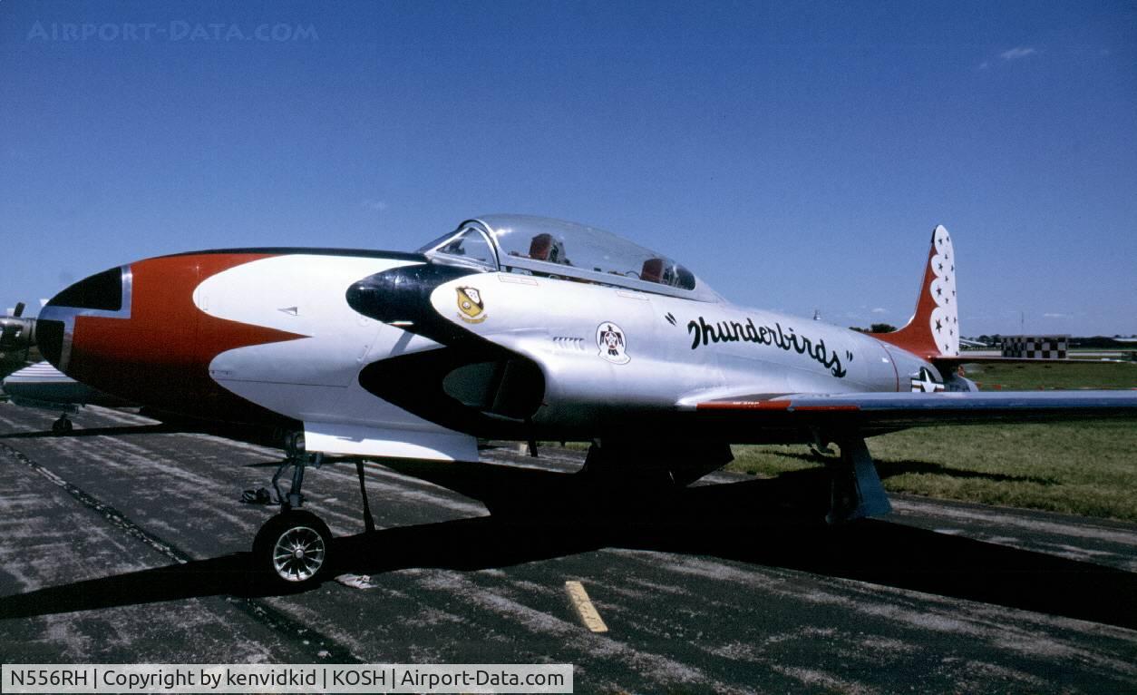 N556RH, 1958 Lockheed T-33A C/N 58-665, At Air Adventure 1993 Oshkosh.