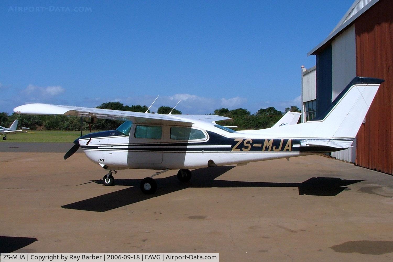 ZS-MJA, Cessna T210M Turbo Centurion C/N 21062312, Cessna T.210M Turbo Centurion [210-62312] Durban-Virginia~ZS 18/09/2006