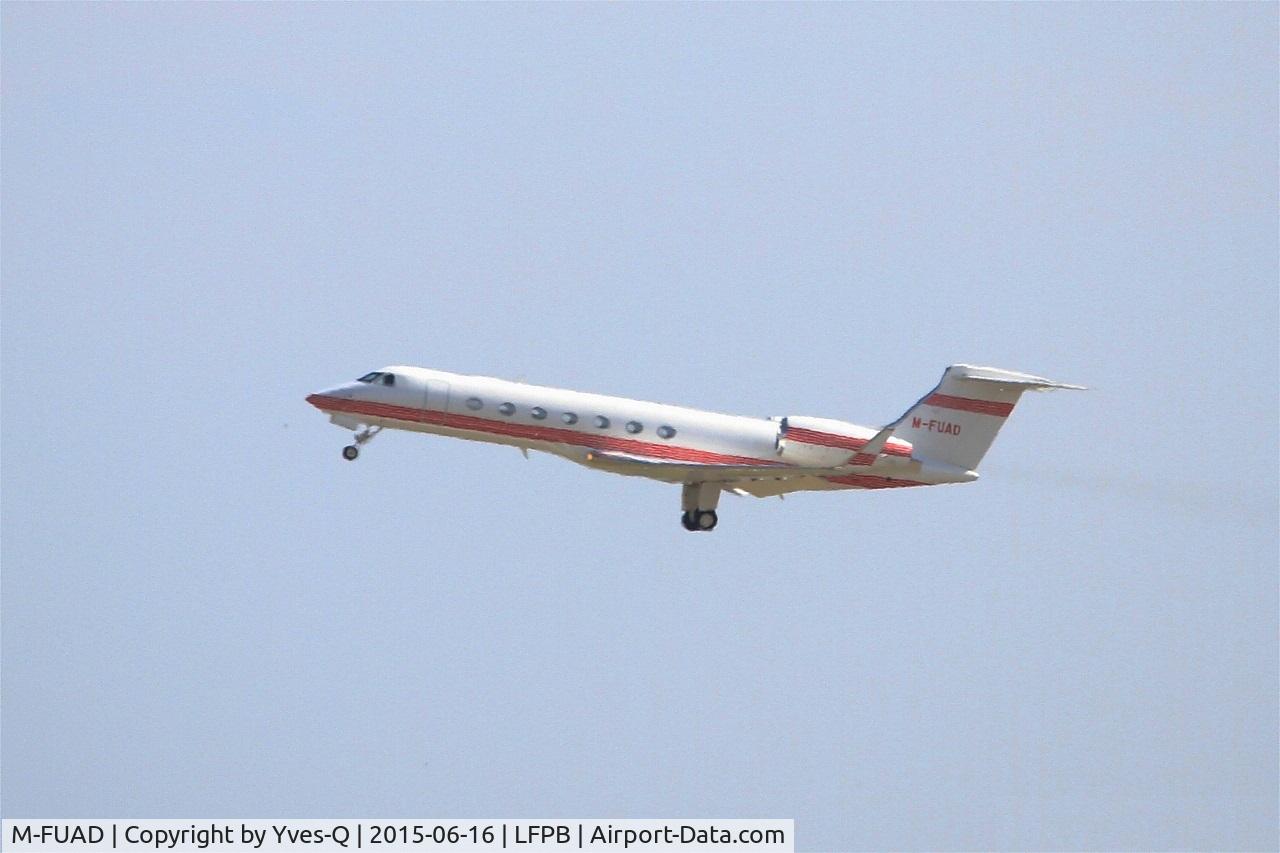 M-FUAD, 2009 Gulfstream Aerospace V-SP G550 C/N 5227, Gulfstream Aerospace V-SP G550, Take off rwy 07, Paris-Le Bourget (LFPB-LBG)