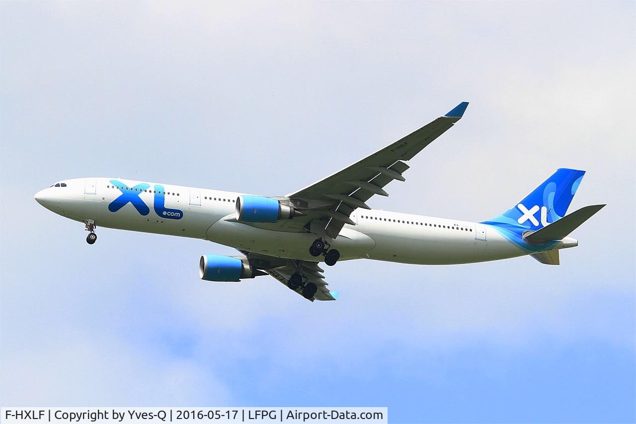 F-HXLF, 2012 Airbus A330-303 C/N 1360, Airbus A330-303, Short approach rwy 27R, Roissy Charles De Gaulle Airport (LFPG-CDG)