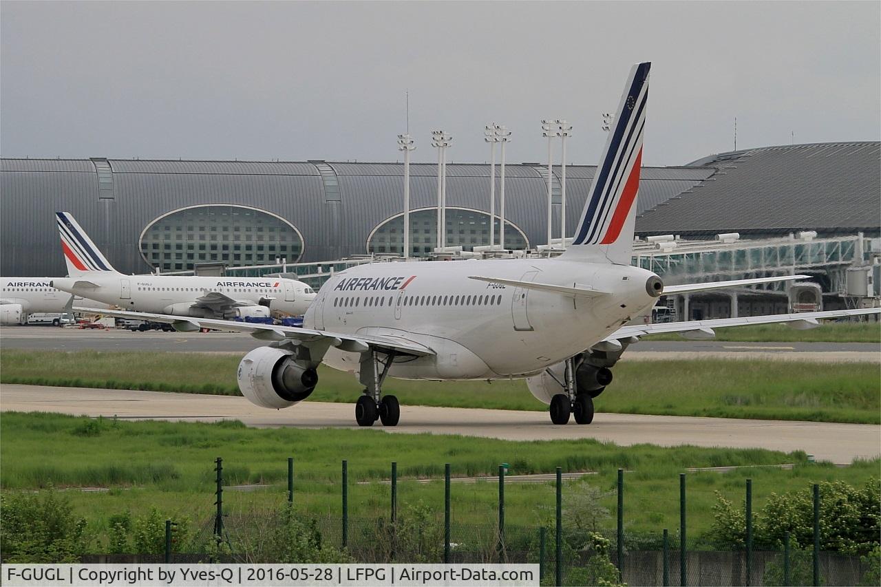 F-GUGL, 2006 Airbus A318-111 C/N 2686, Airbus A318-111, Taxiing, Roissy Charles De Gaulle Airport (LFPG-CDG)