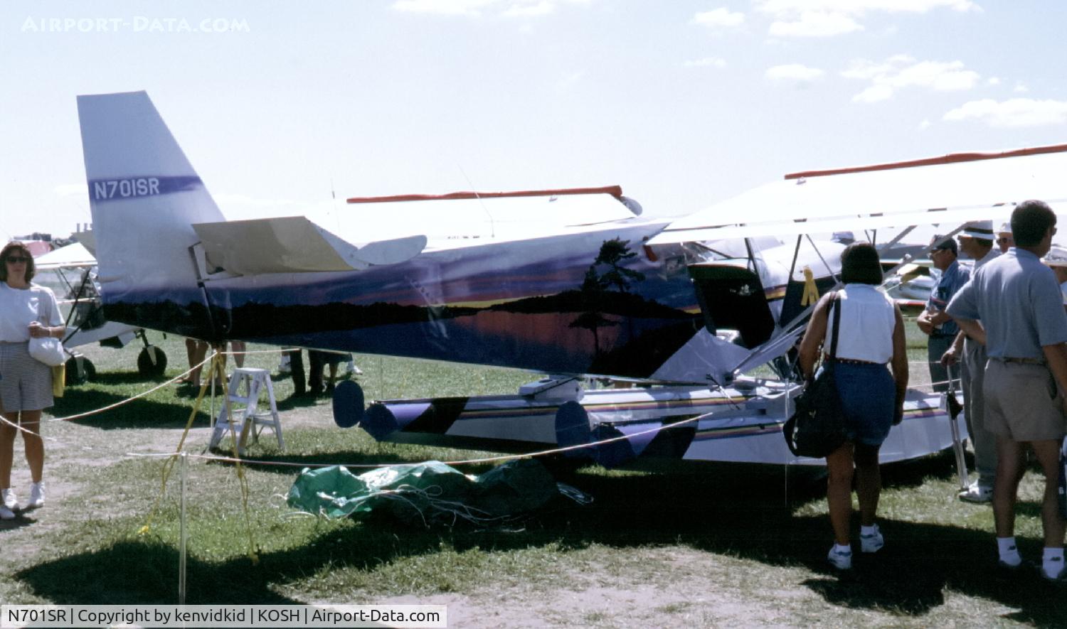 N701SR, 1992 Zenair STOL CH-701 C/N 7-1436, At Air Adventure 1993 Oshkosh.