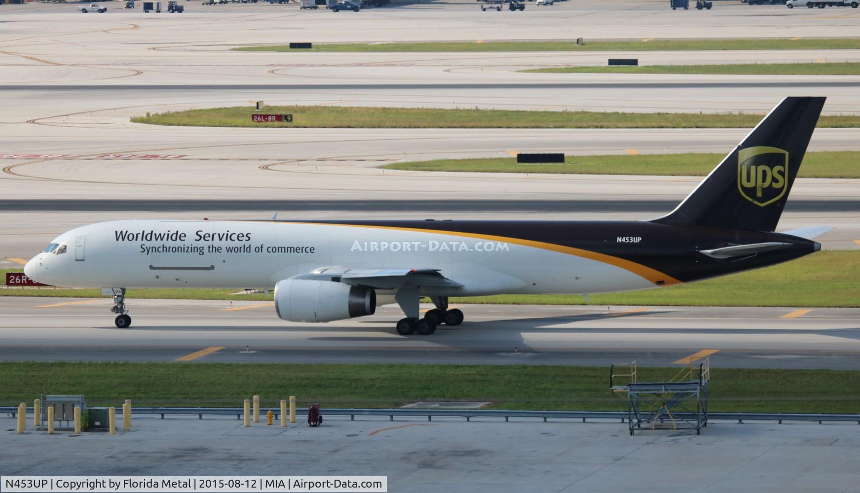N453UP, 1995 Boeing 757-24APF C/N 25474, UPS 757-200