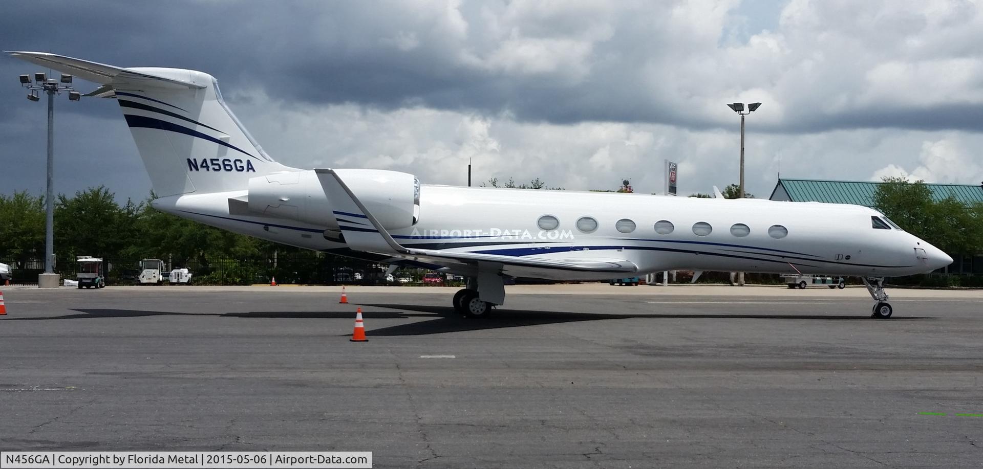 N456GA, 2013 Gulfstream Aerospace GV-SP (G550) C/N 5456, Gulfstream 550