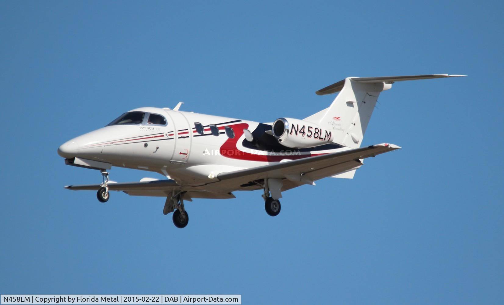 N458LM, 2009 Embraer EMB-500 Phenom 100 C/N 50000019, Phenom 100