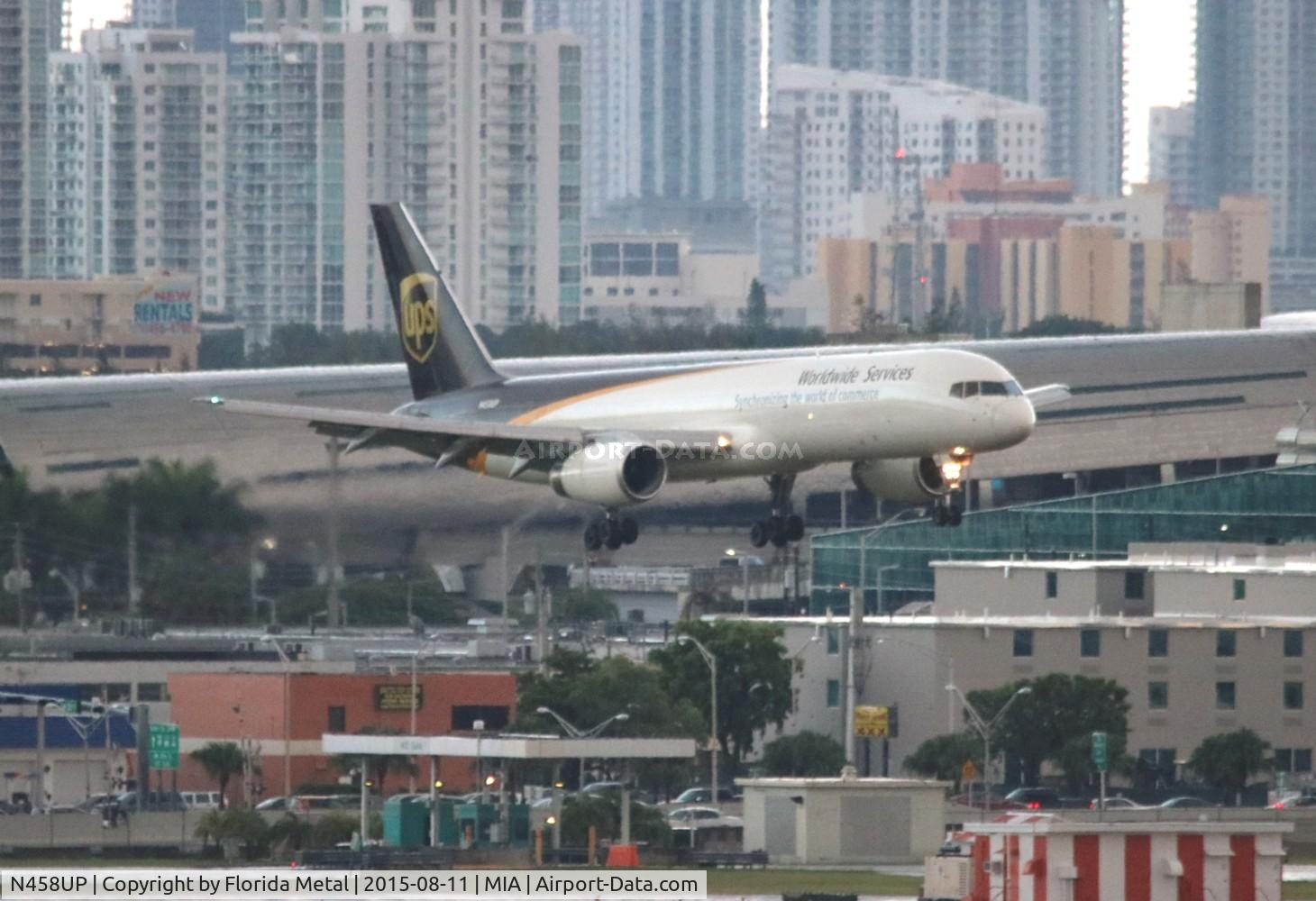 N458UP, 1996 Boeing 757-24APF C/N 25479, UPS 757-200