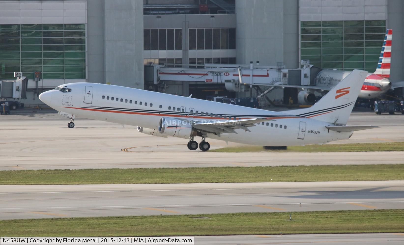 N458UW, 1991 Boeing 737-4B7 C/N 25022, Swiftair