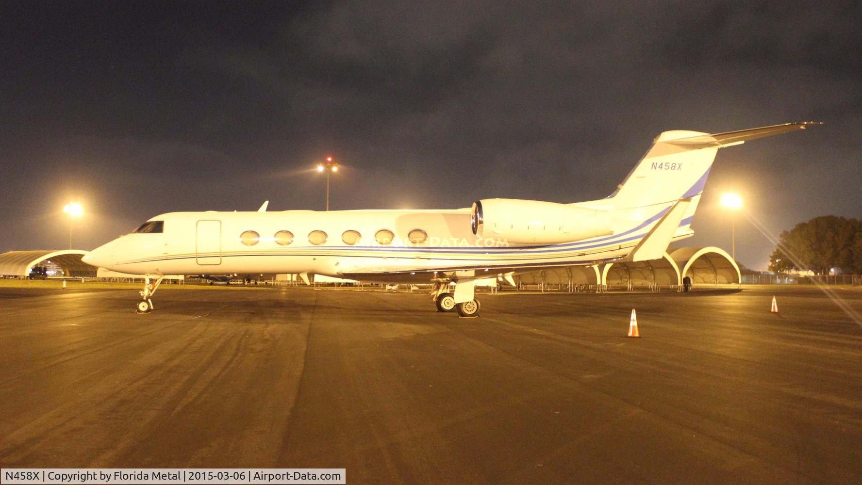 N458X, 2008 Gulfstream Aerospace GIV-X (G450) C/N 4138, Gulfstream 450
