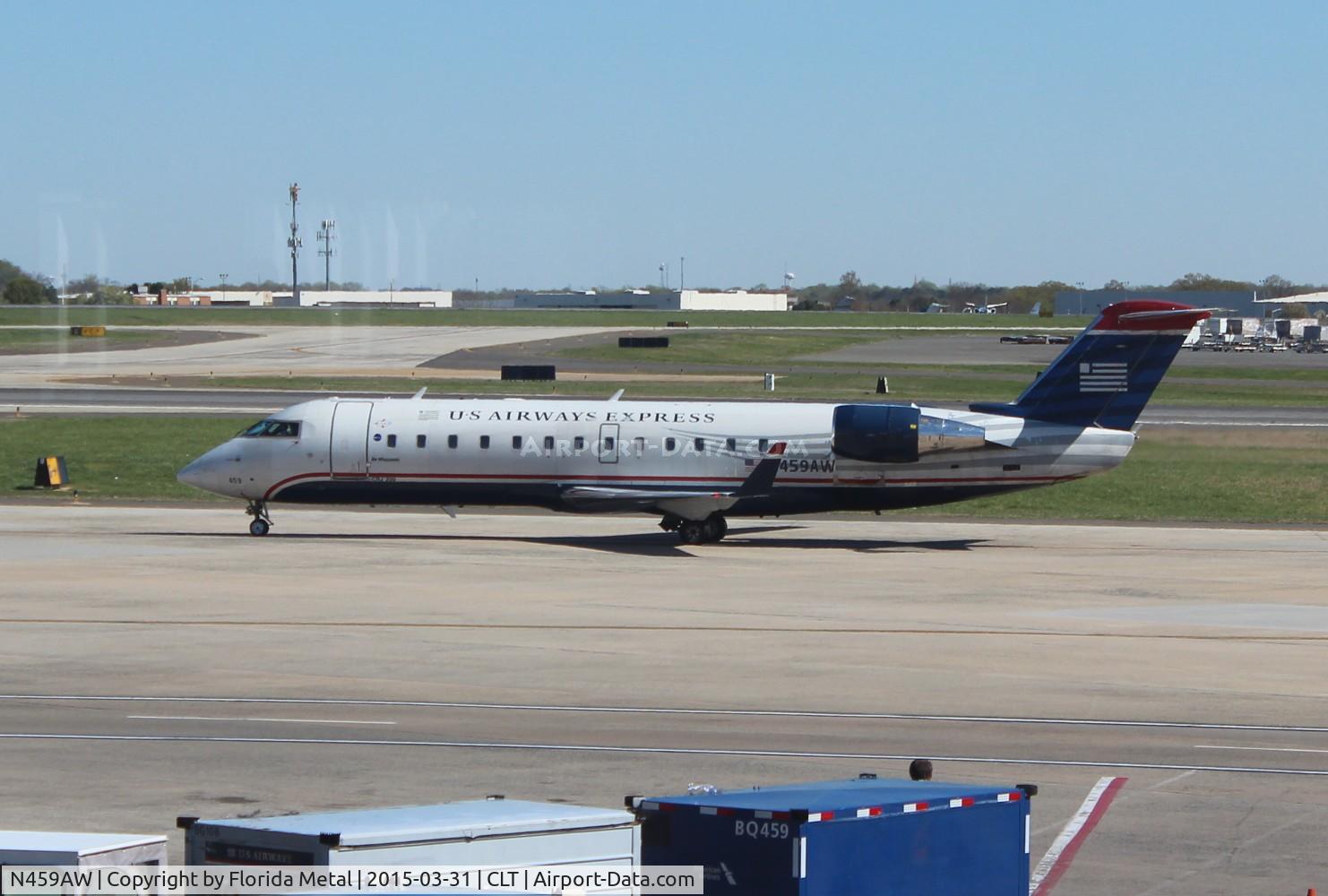 N459AW, 2003 Bombardier CRJ-200LR (CL-600-2B19) C/N 7863, US Airways