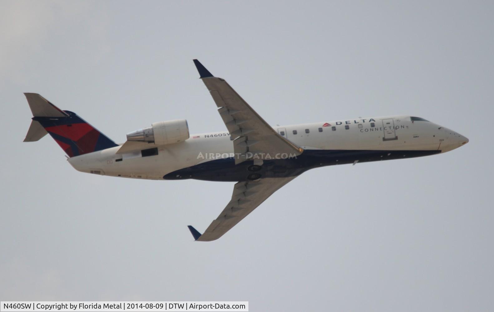N460SW, 2003 Bombardier CRJ-200LR (CL-600-2B19) C/N 7803, Delta Connection