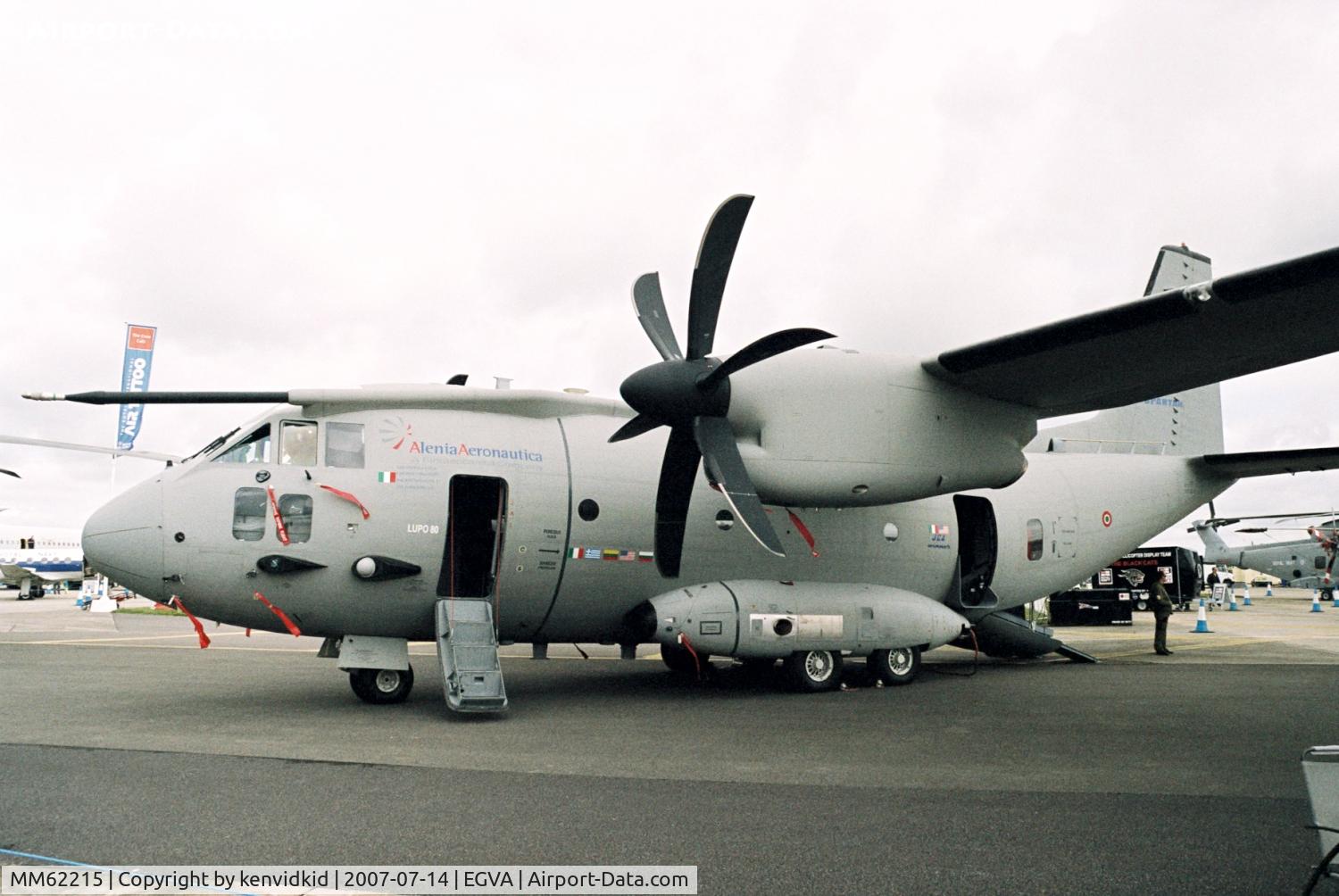 MM62215, Alenia C-27J Spartan C/N 114, On static display at RIAT 2007.