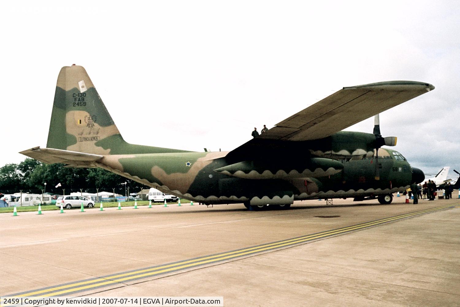 2459, 1968 Lockheed RC-130E Hercules C/N 382-4292, On static display at RIAT 2007.