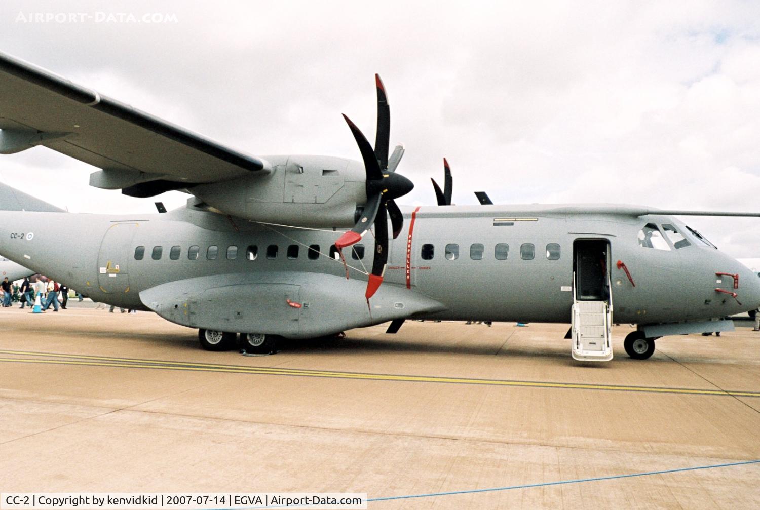 CC-2, 2007 CASA C-295M C/N 36, On static display at RIAT 2007.