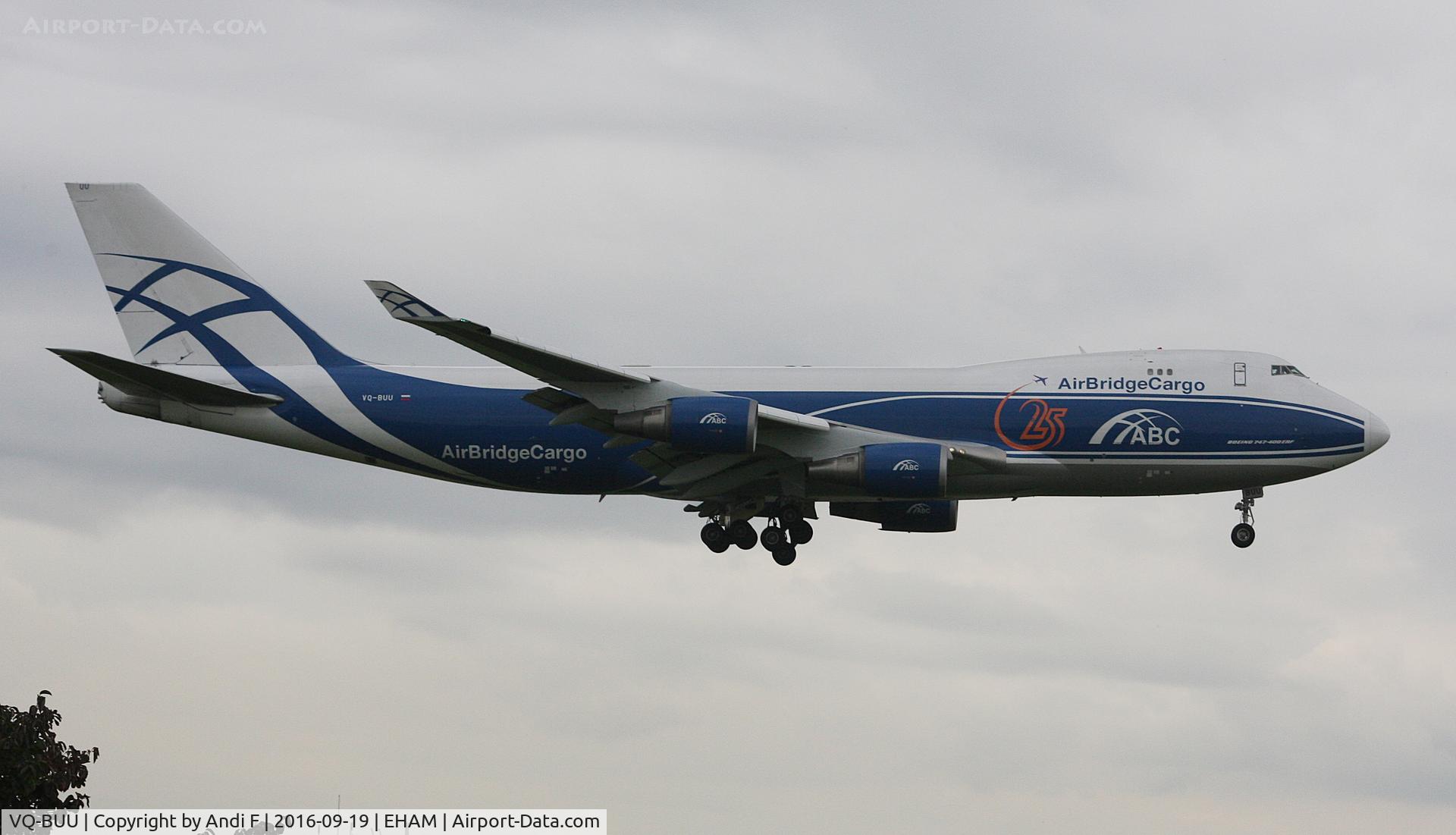 VQ-BUU, 2006 Boeing 747-4EVF/ER/SCD C/N 35170, AirBridgeCargo Boeing 747-4EV(ER/F)