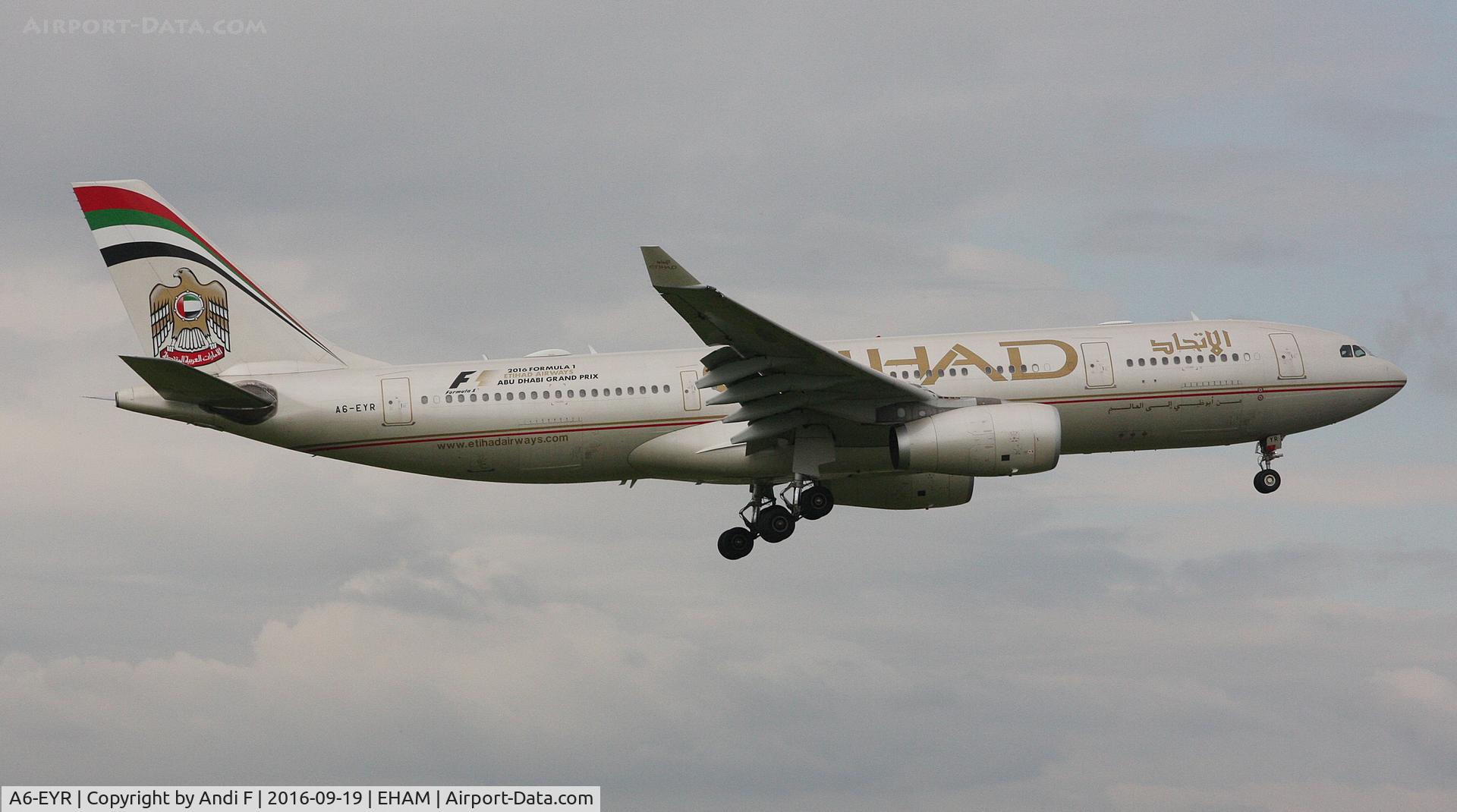 A6-EYR, 2008 Airbus A330-243 C/N 975, Etihad Airways Airbus A330-243