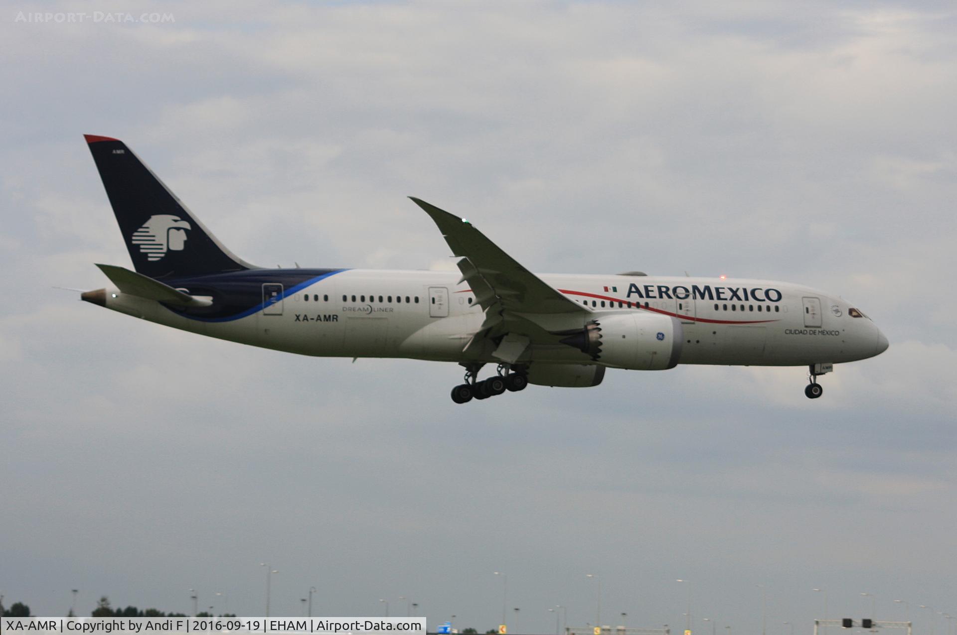 XA-AMR, 2014 Boeing 787-8 Dreamliner C/N 36844, AeroMexico Boeing 787-8 Dreamliner