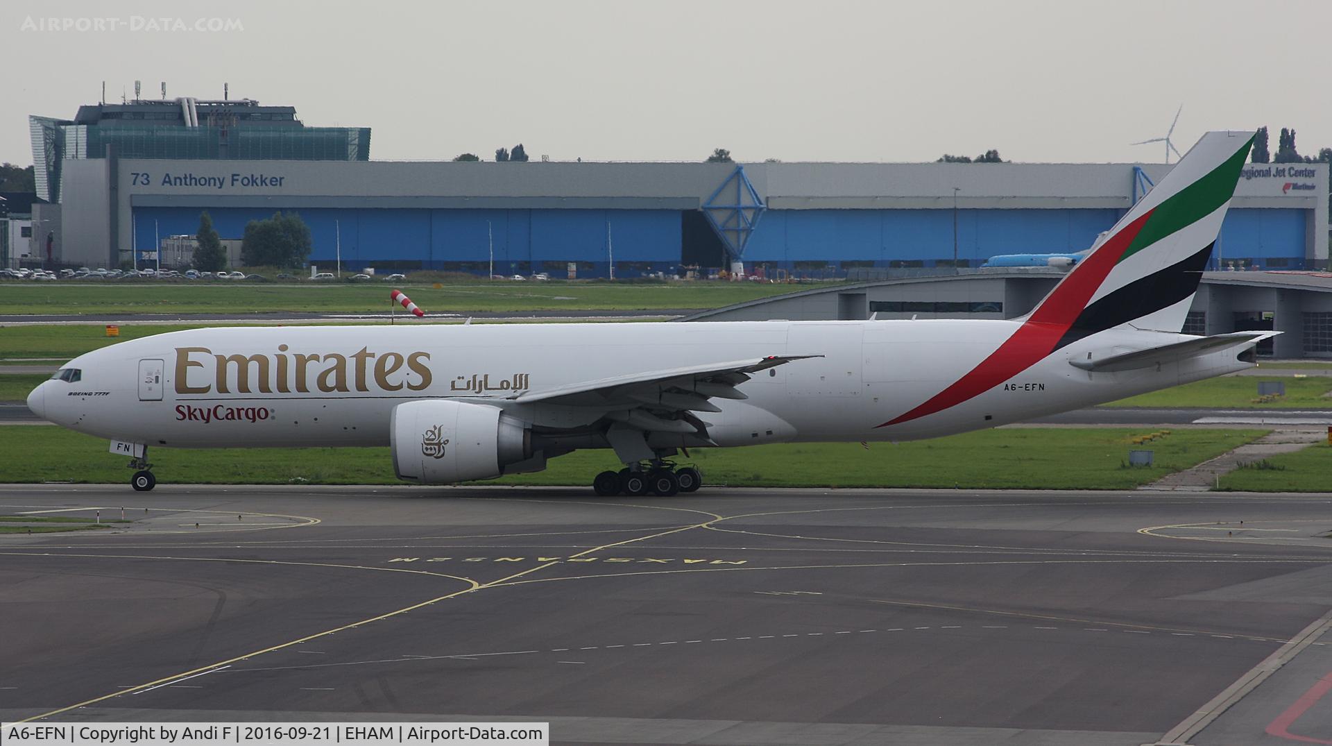 A6-EFN, 2014 Boeing 777-F1H C/N 42232, Emirates SkyCargo Boeing 777-F1H