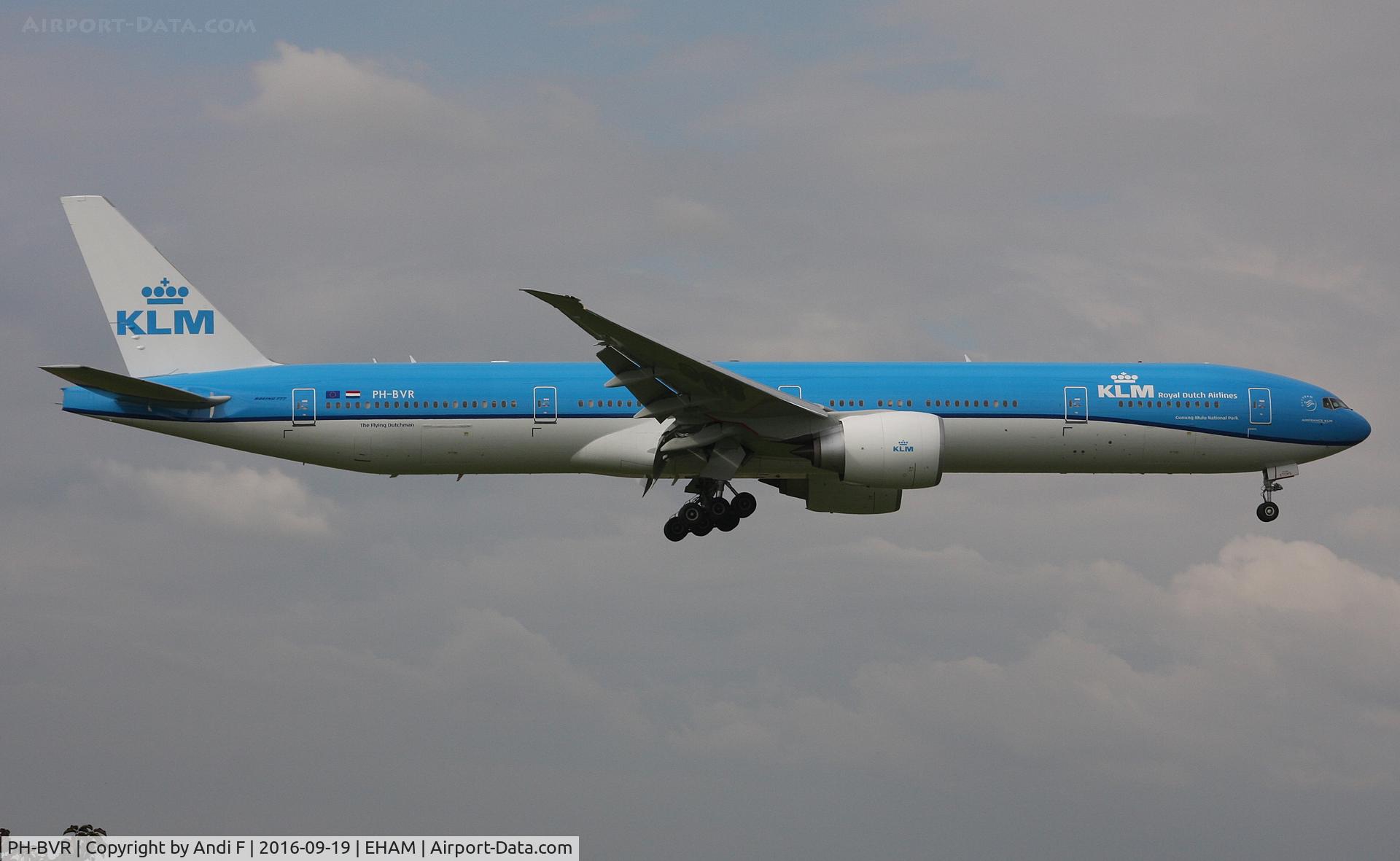 PH-BVR, 2016 Boeing 777-306/ER C/N 61603, KLM Royal Dutch Airlines Boeing 777-306(ER)