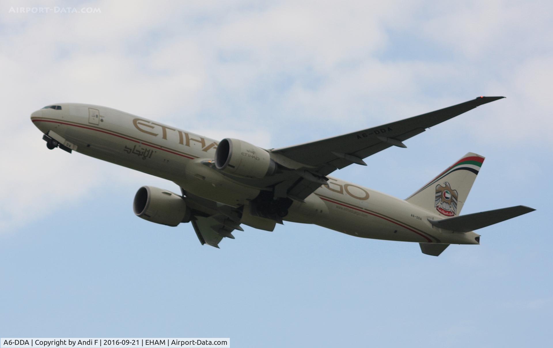 A6-DDA, 2011 Boeing 777-FFX C/N 39682, Etihad Crystal Cargo Boeing 777-FFX