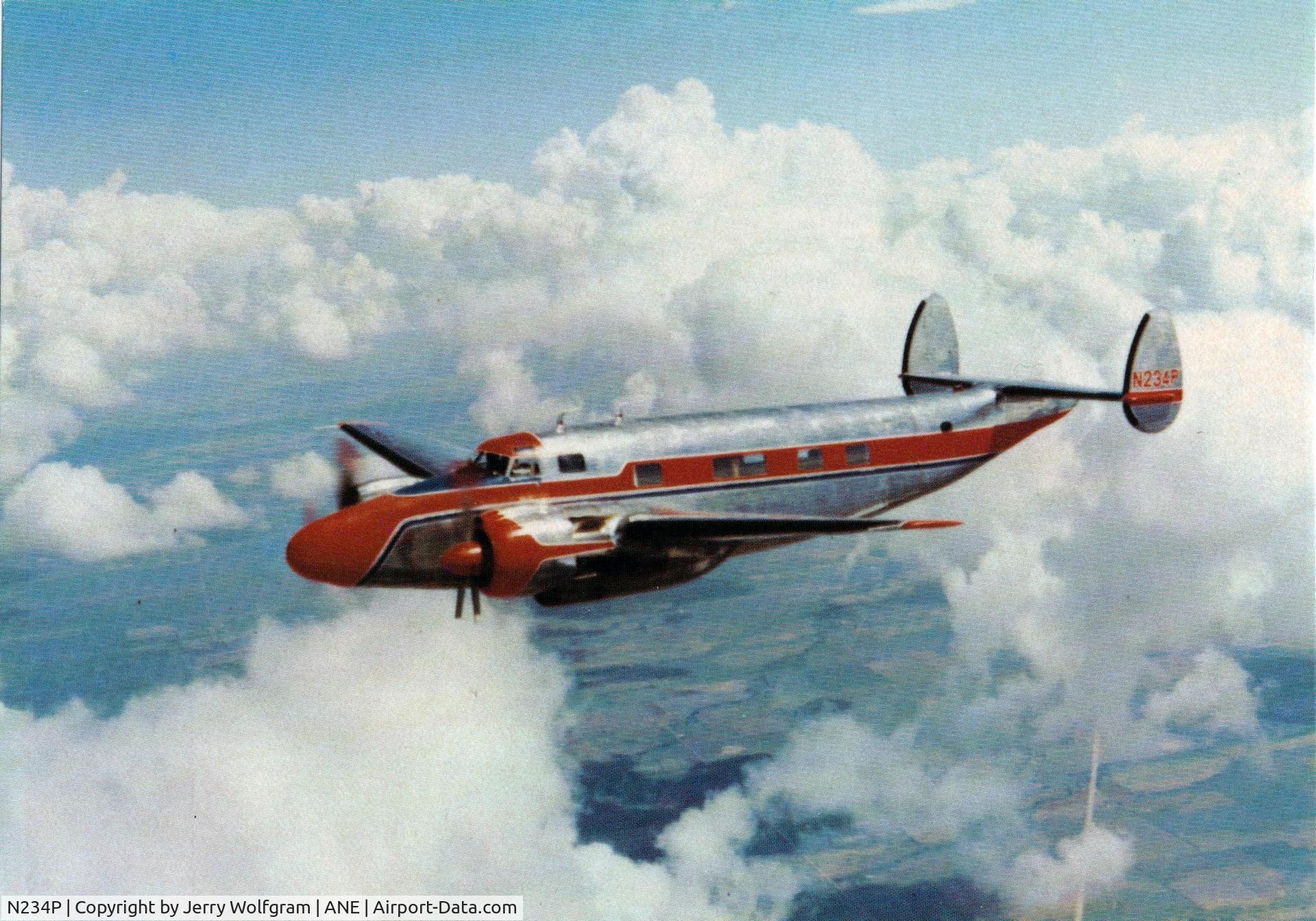 N234P, 1943 Lockheed PV-1 Ventura C/N 237-5336, We flew N234P for Northern Pump Co, Minneapolis, MN during the 1970's.
