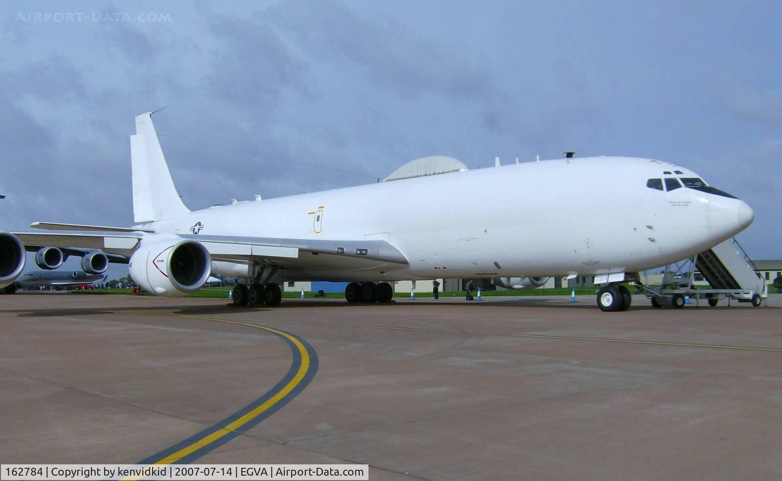 162784, 1988 Boeing E-6B Mercury C/N 23890, On static display at RIAT 2007.