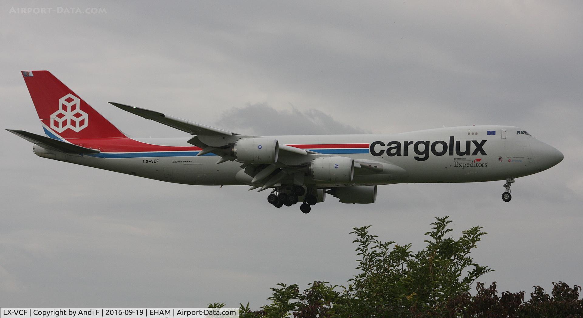 LX-VCF, 2012 Boeing 747-8R7F C/N 35811, Cargolux Boeing 747-8R7(F)