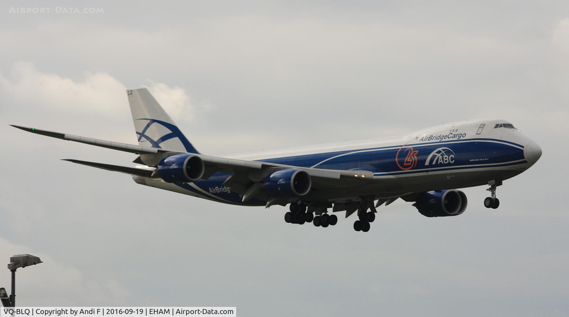 VQ-BLQ, 2011 Boeing 747-8HVF/SCD C/N 37581, AirBridgeCargo Boeing 747-8HV(F)