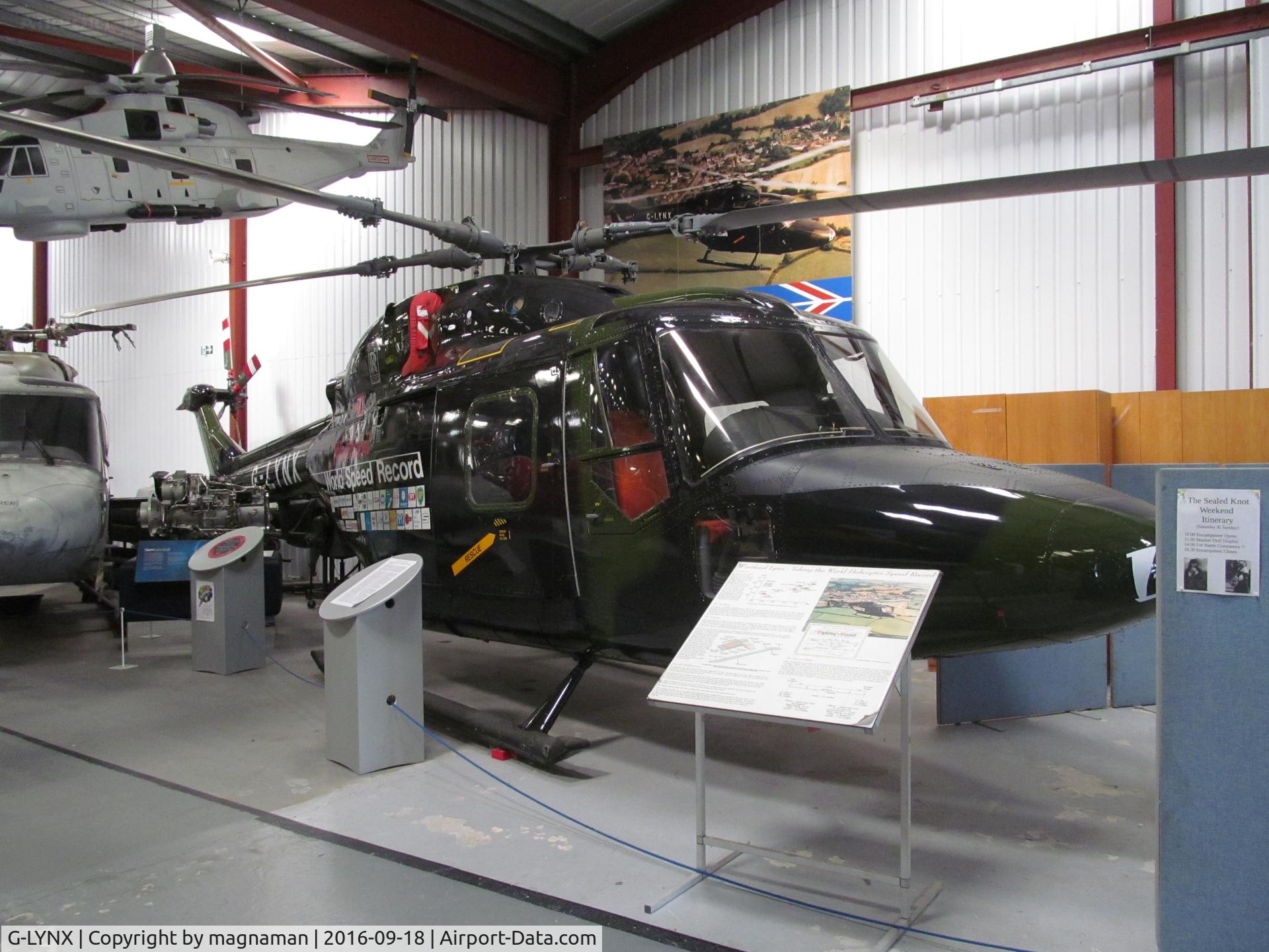 G-LYNX, Westland Lynx 800 C/N 102, fastest in world at one time