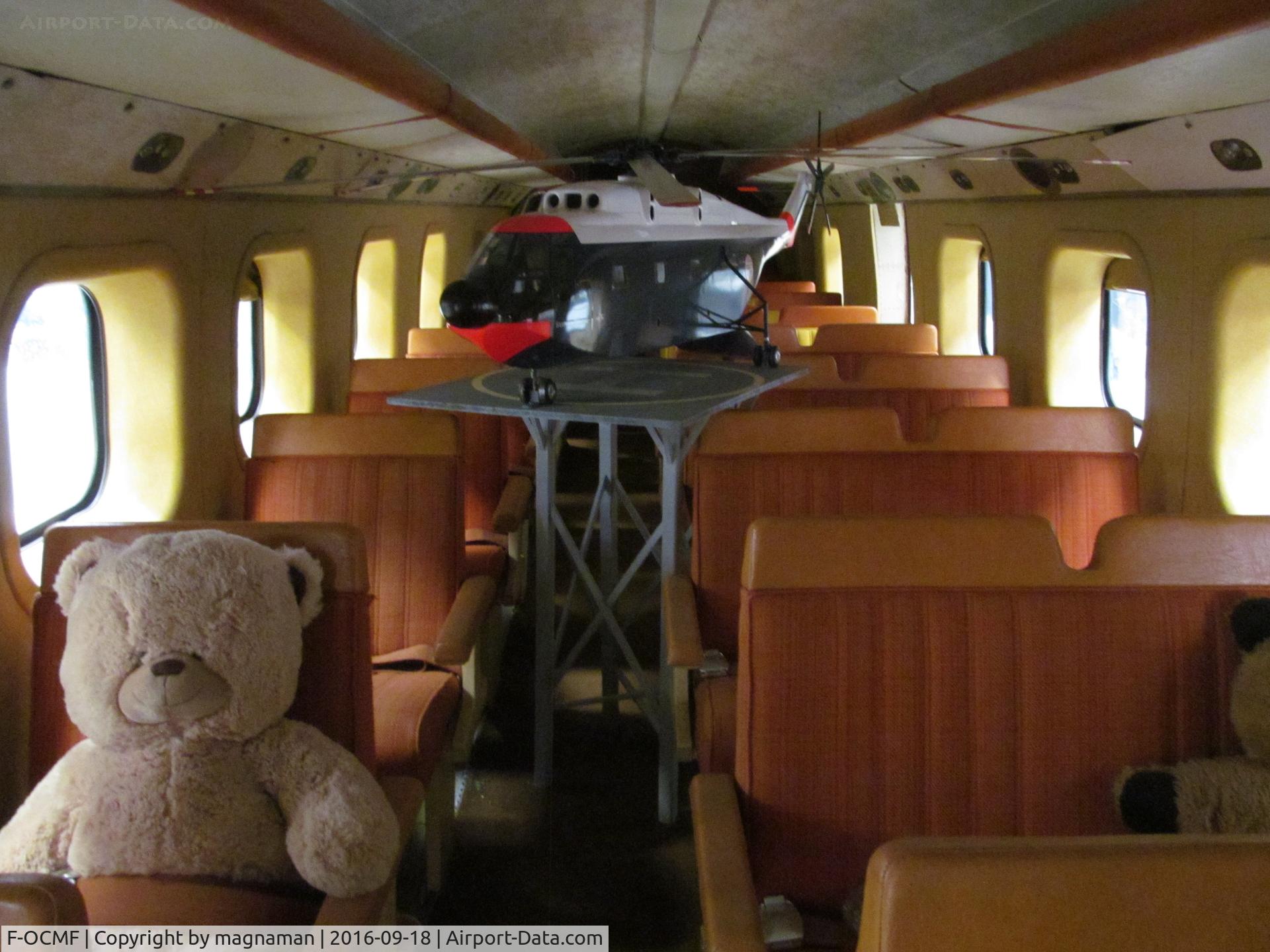 F-OCMF, Aerospatiale SA-321F Super Frelon C/N 116, internal view of F-BTRP