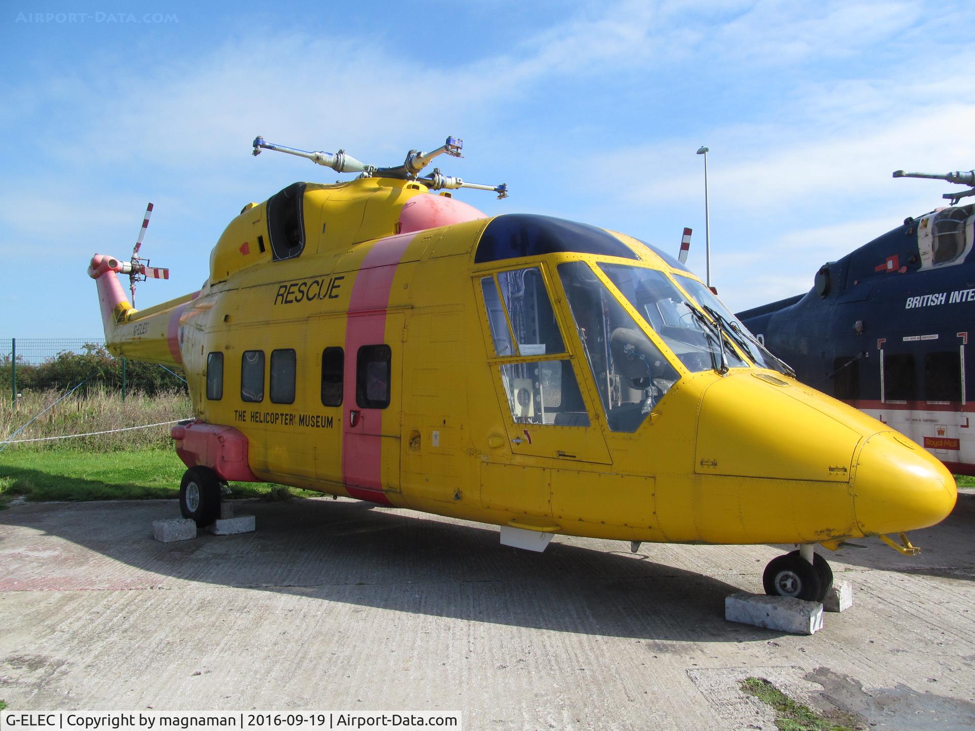 G-ELEC, 1983 Westland WG-30-200 C/N 007, at WSM museum