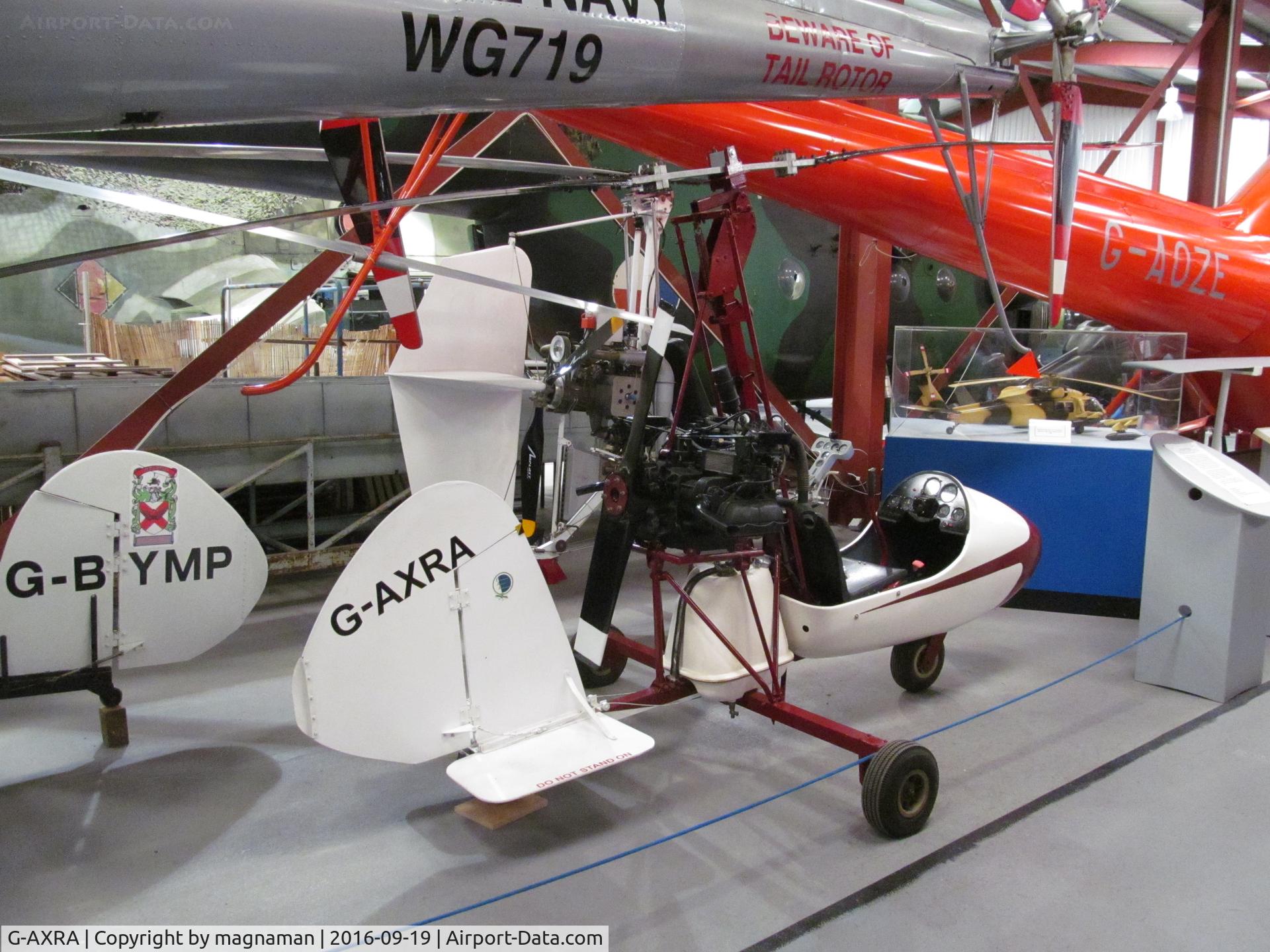 G-AXRA, Campbell Cricket C/N CA-321A, in museum at WSM