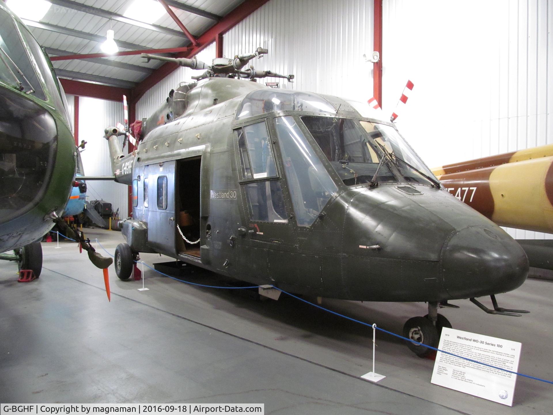 G-BGHF, 1977 Westland WG-30-100-60 C/N WA-001 P, prototype