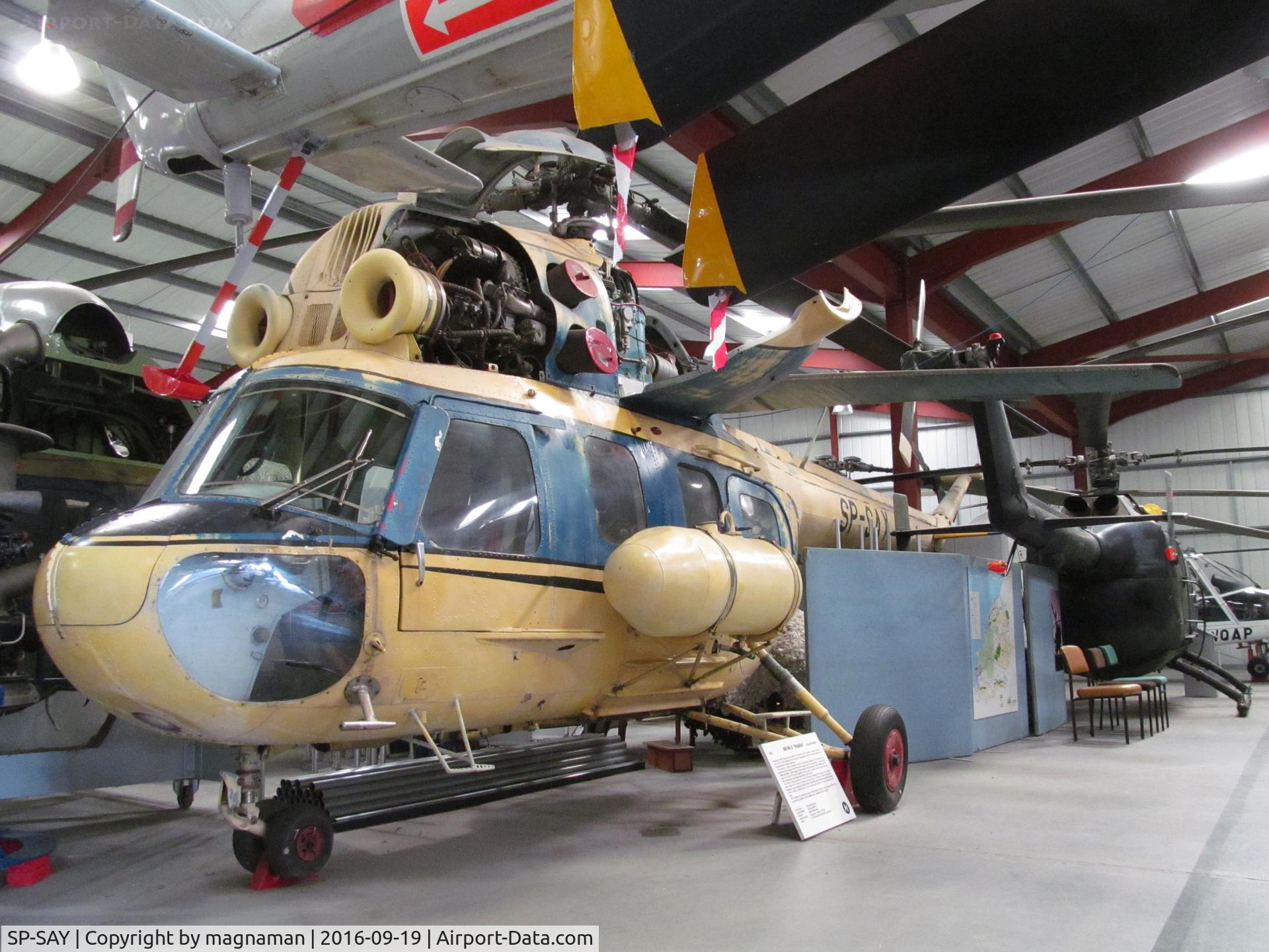 SP-SAY, 1985 PZL-Swidnik Mi-2 C/N 529538125, at wsm museum