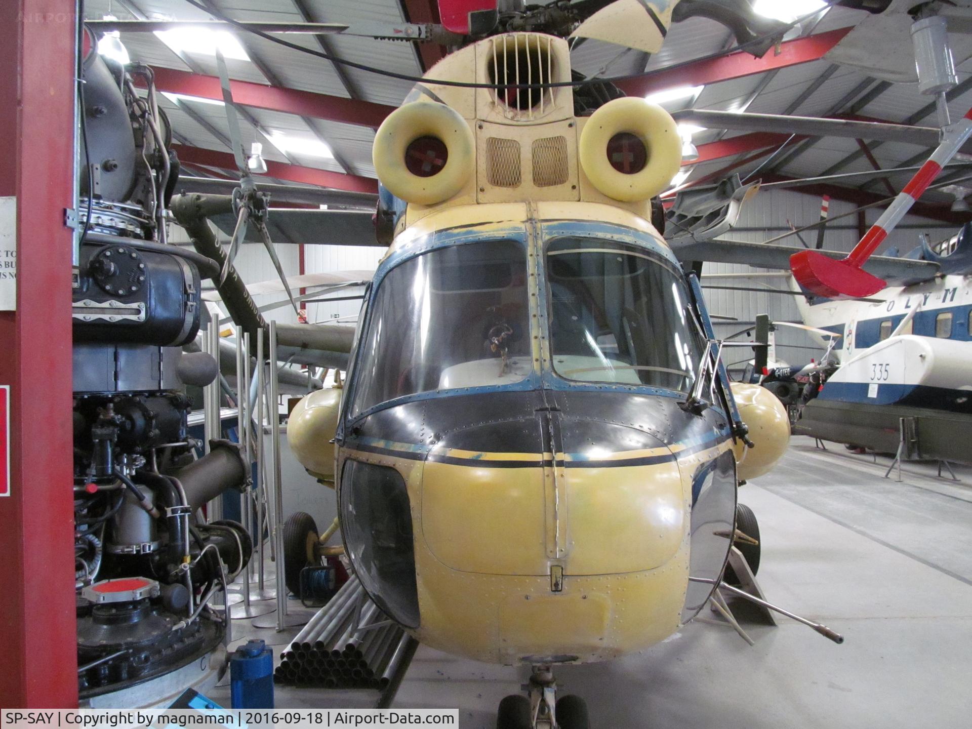 SP-SAY, 1985 PZL-Swidnik Mi-2 C/N 529538125, in museum