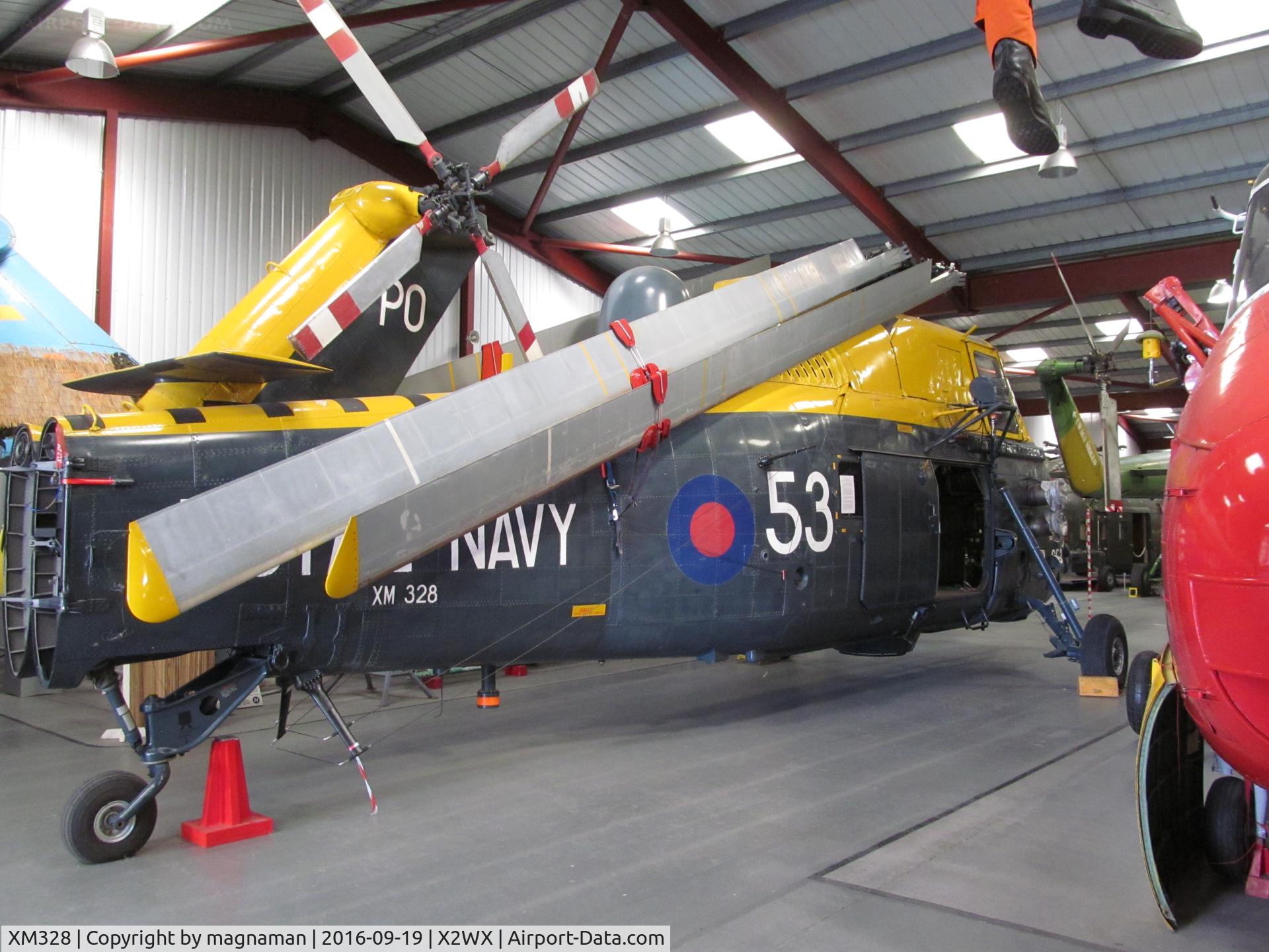 XM328, 1960 Westland Wessex HAS.3 C/N WA009, at the Helicopter Museum, Weston-super-Mare