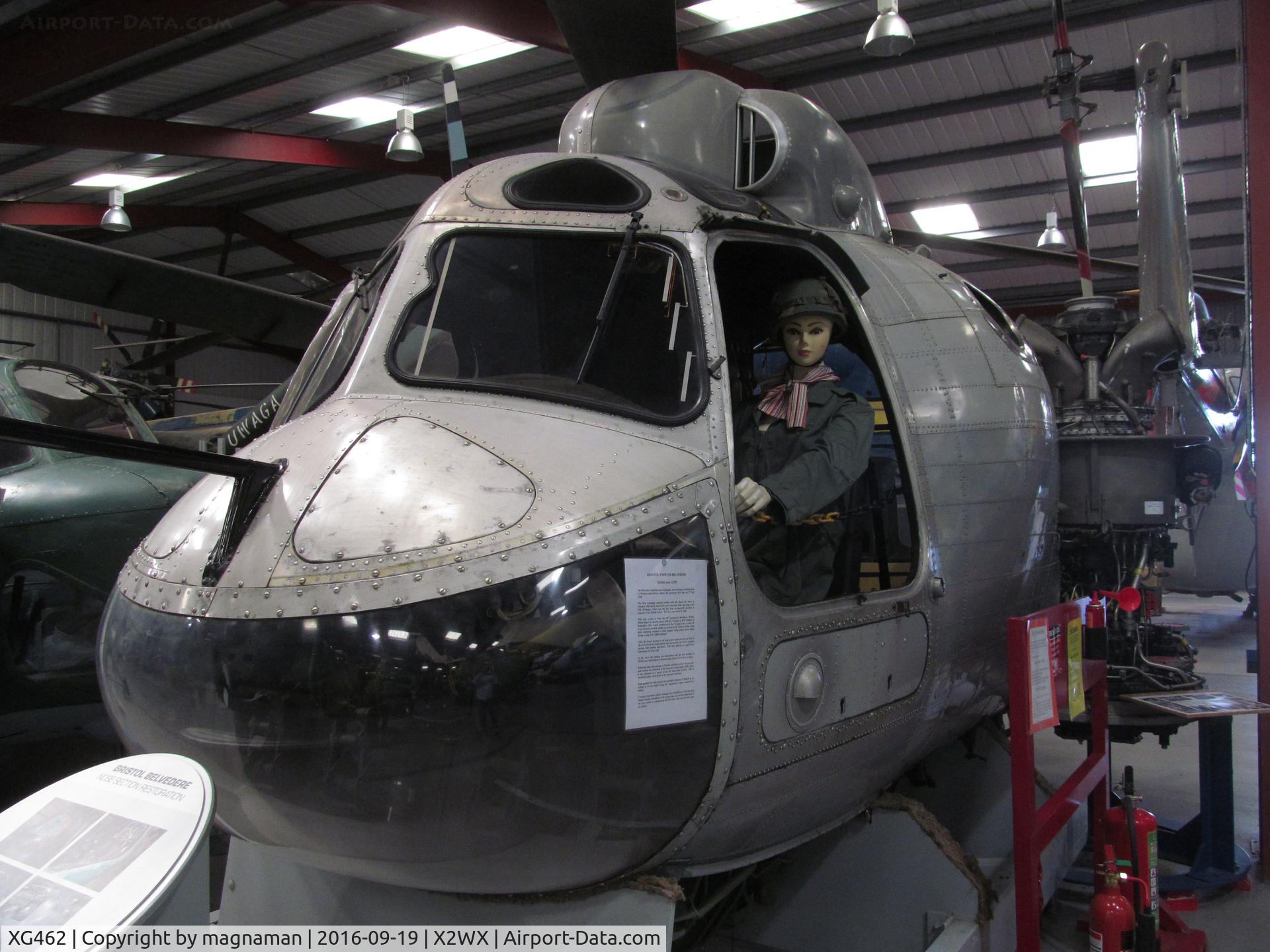 XG462, 1960 Bristol Belvedere HC.1 C/N 13357, at WSM museum