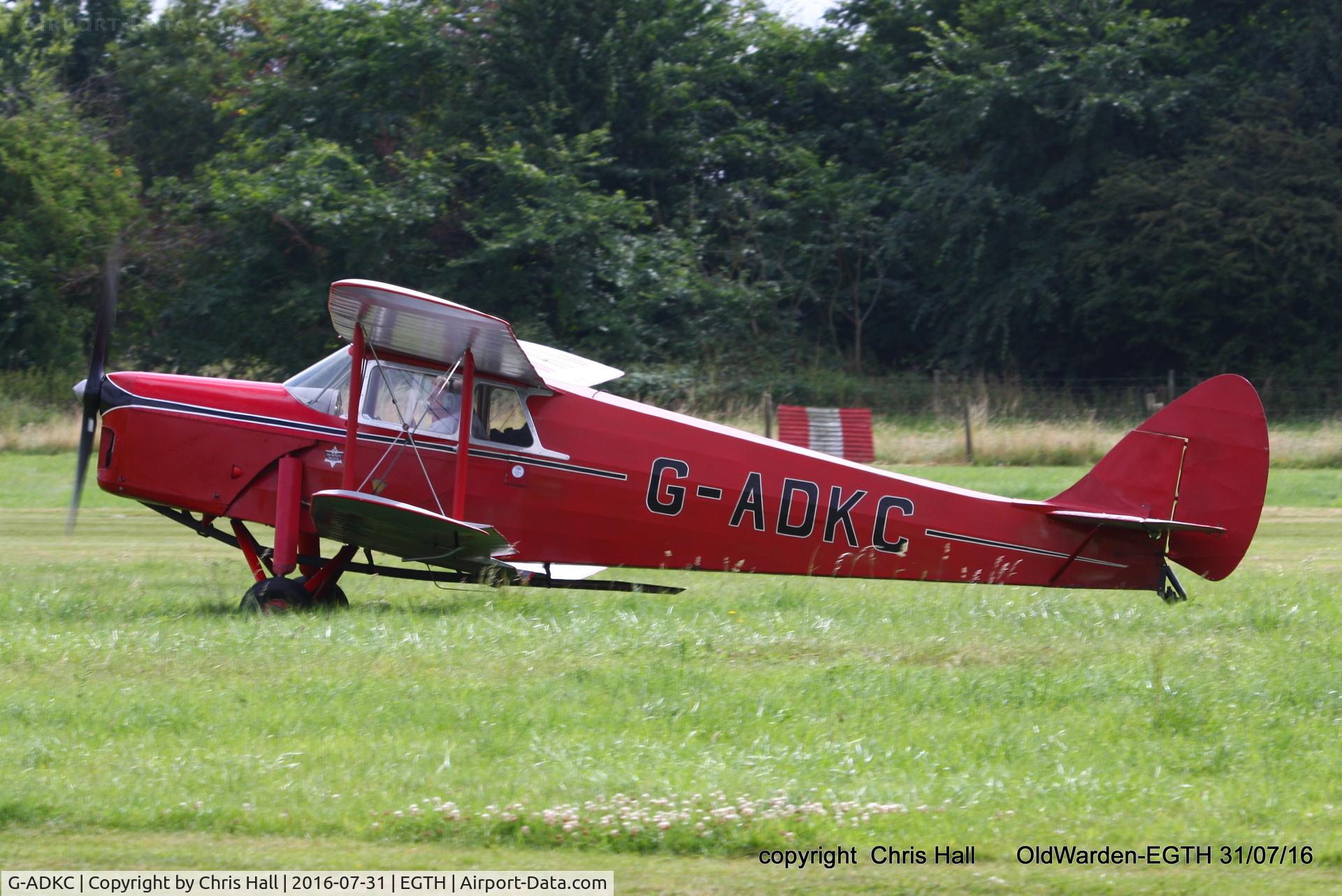 G-ADKC, 1936 De Havilland DH.87B Hornet Moth C/N 8064, 