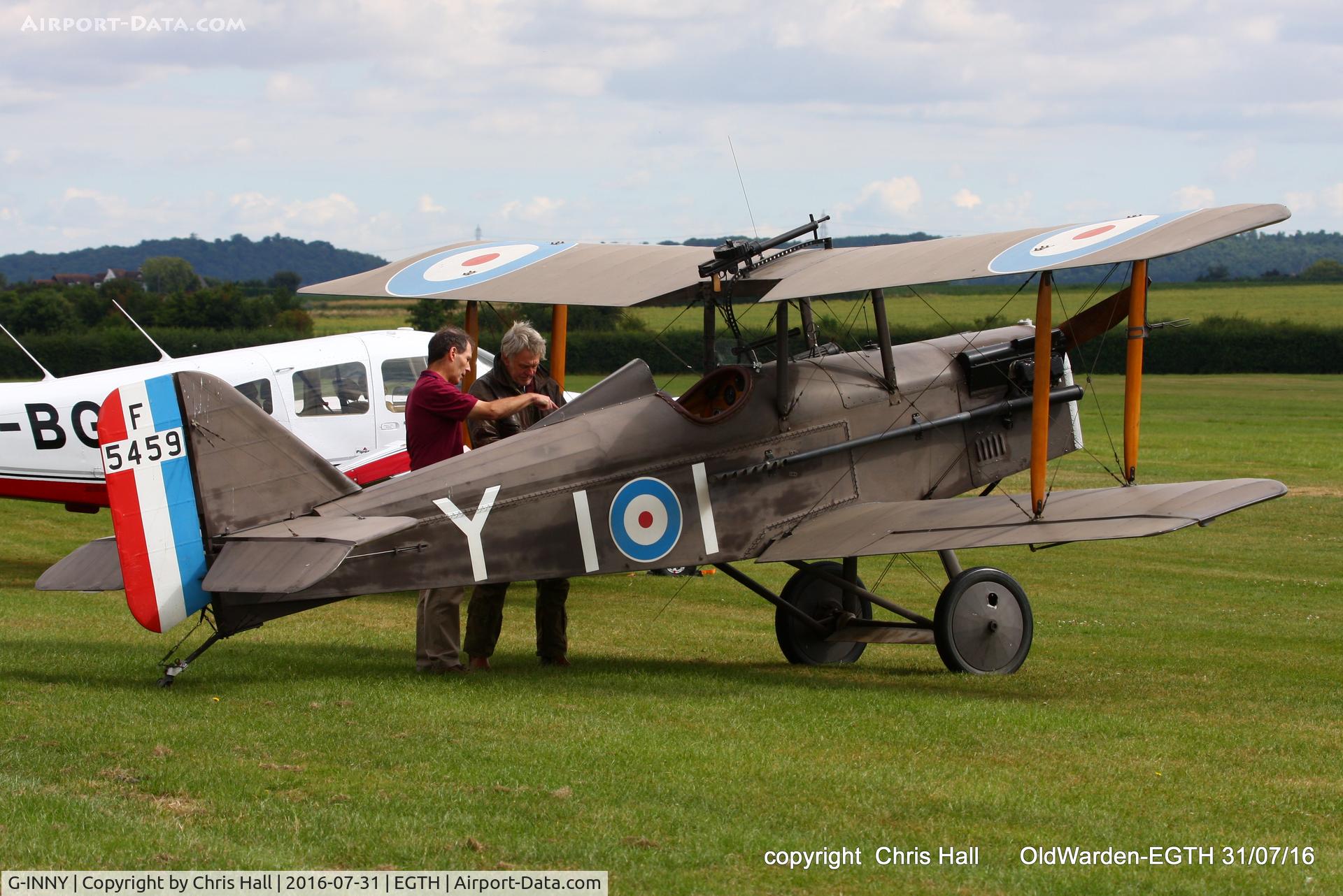 G-INNY, 1983 Royal Aircraft Factory SE-5A Replica C/N PFA 020-10439, 
