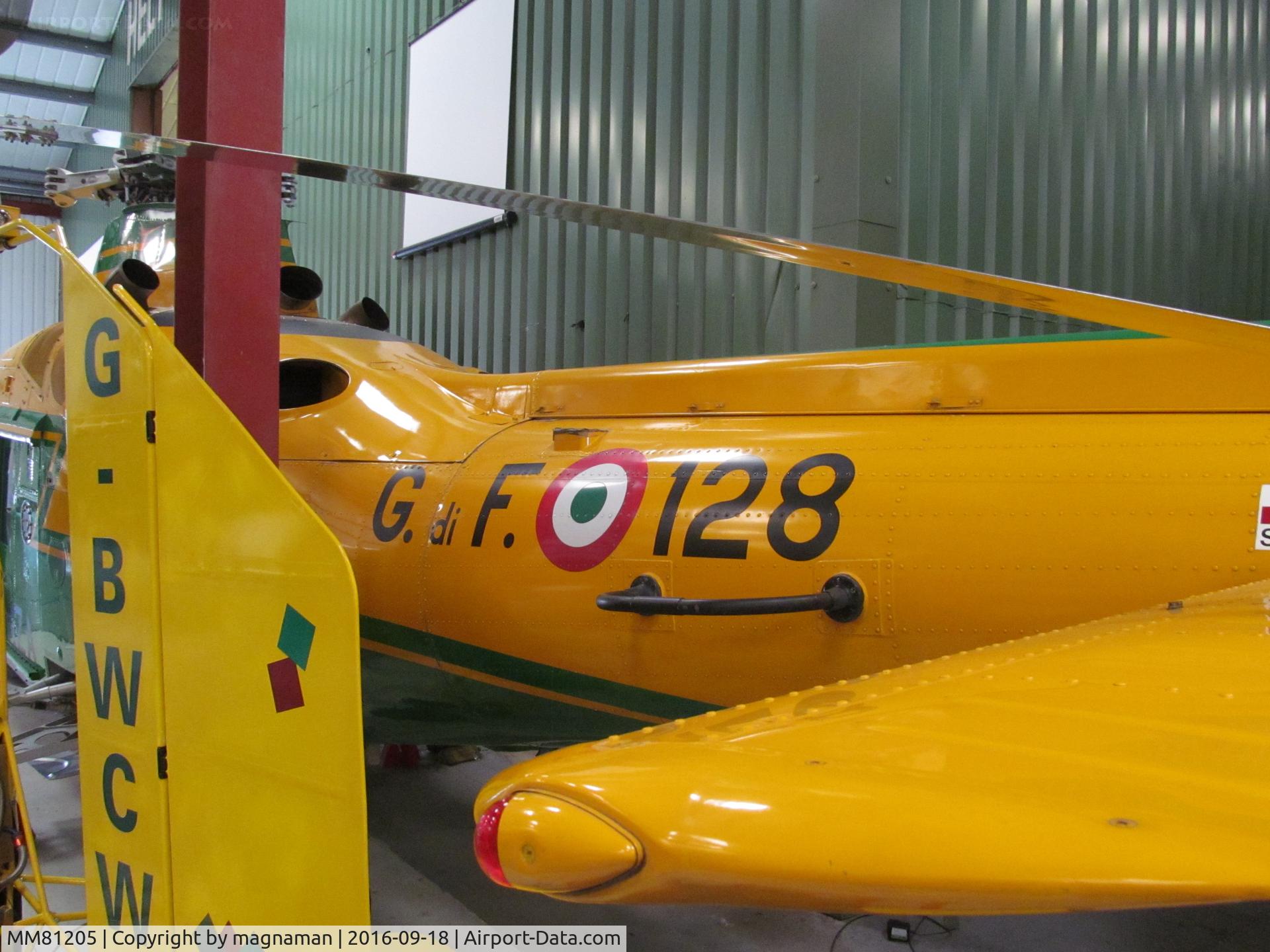 MM81205, Agusta A-109A-2 C/N 7336, At Weston SM heli museum