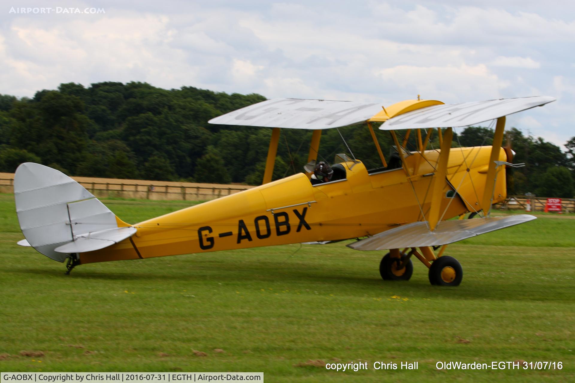 G-AOBX, 1940 De Havilland DH-82A Tiger Moth II C/N 83653, 
