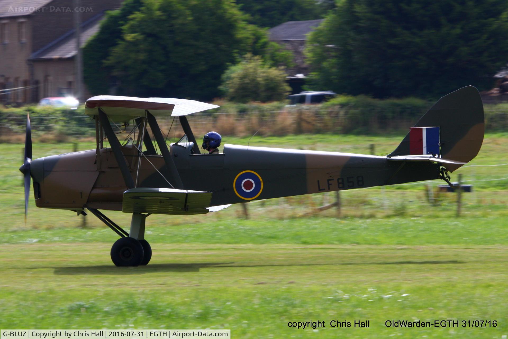 G-BLUZ, 1944 De Havilland DH.82B Queen Bee C/N 1435, 