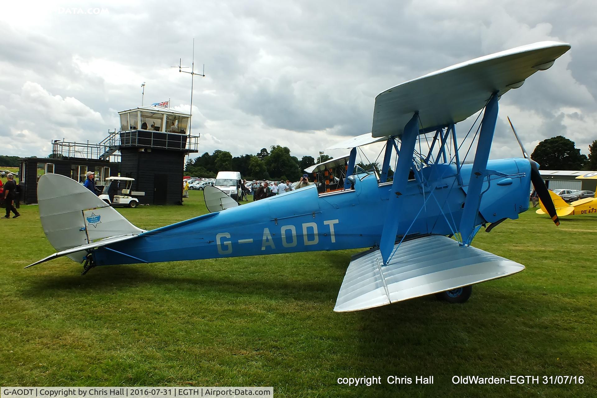 G-AODT, 1940 De Havilland DH-82A Tiger Moth II C/N 83109, 