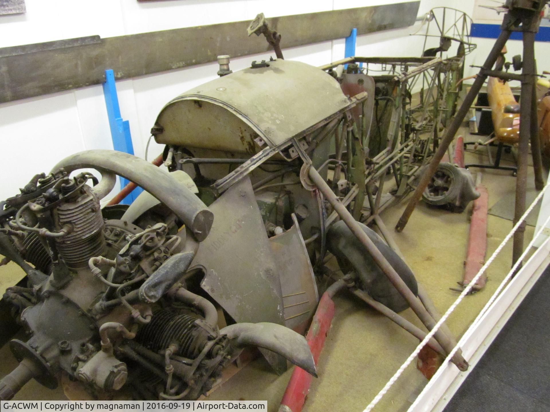 G-ACWM, Avro Cierva C-30A C/N 715, awaiting restoration