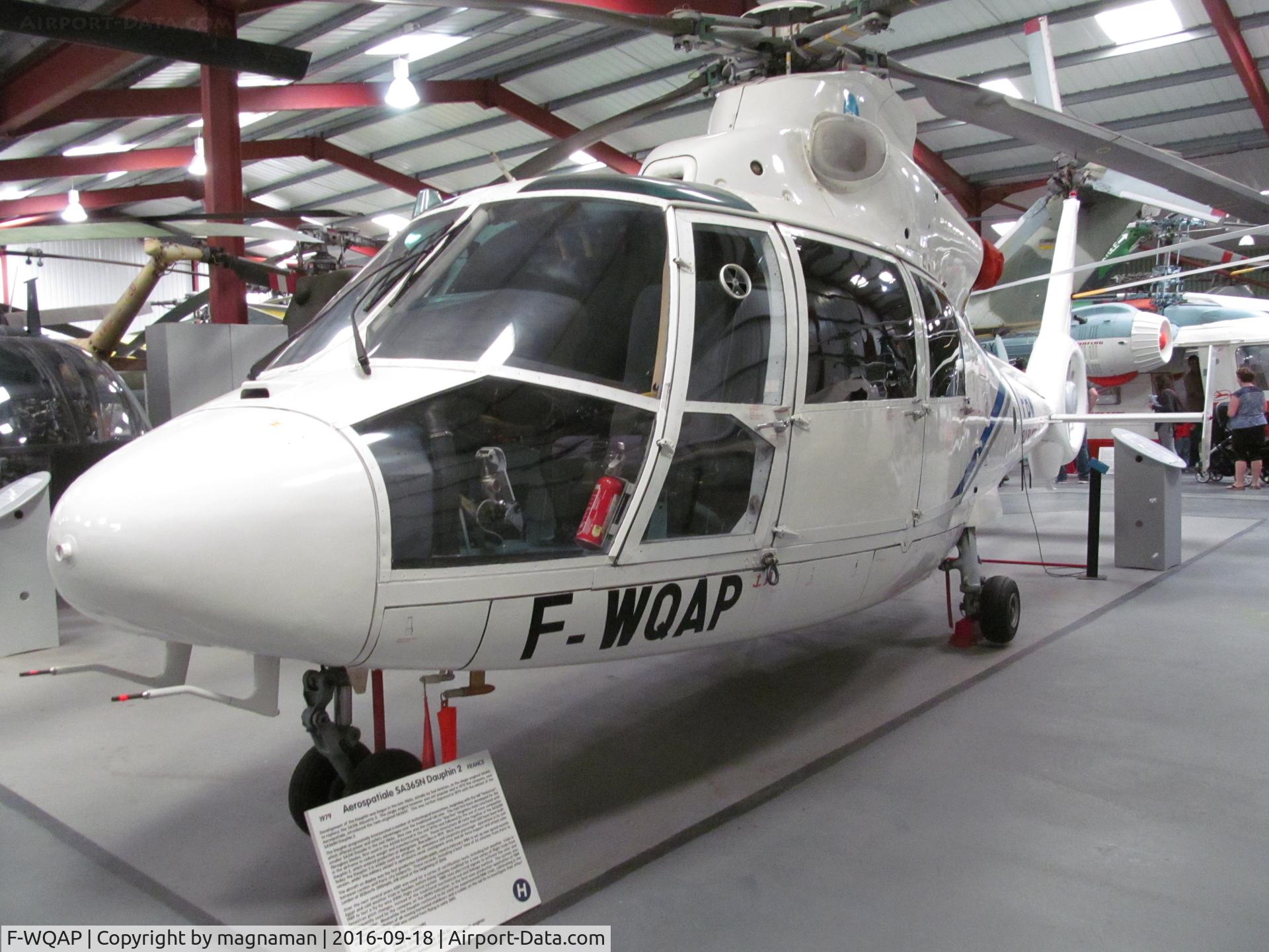 F-WQAP, Eurocopter SA365N Dauphin C/N 6001, nice little museum piece