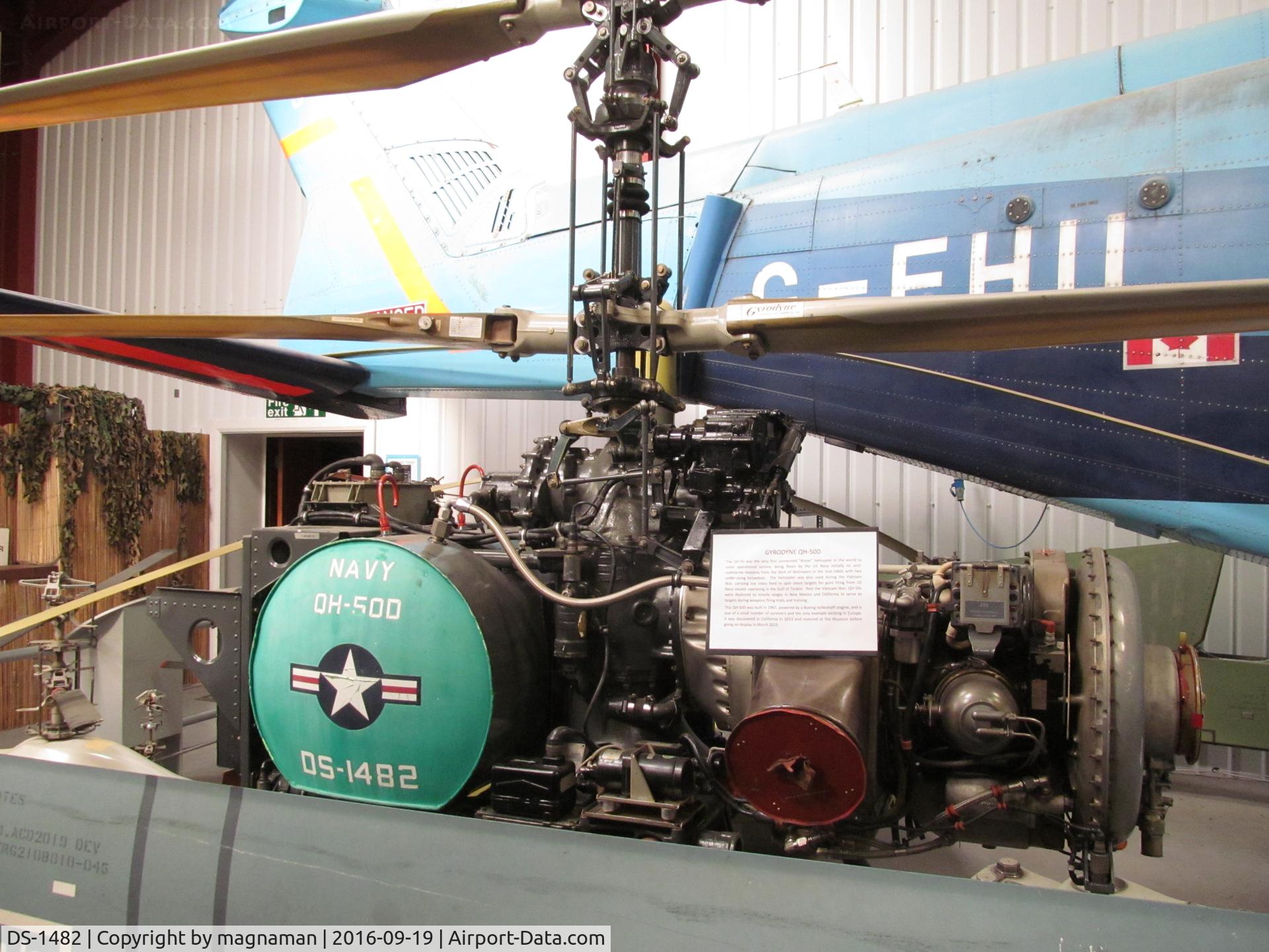 DS-1482, Gyrodyne QH-50D C/N 1482, how do museums get hold of these things?