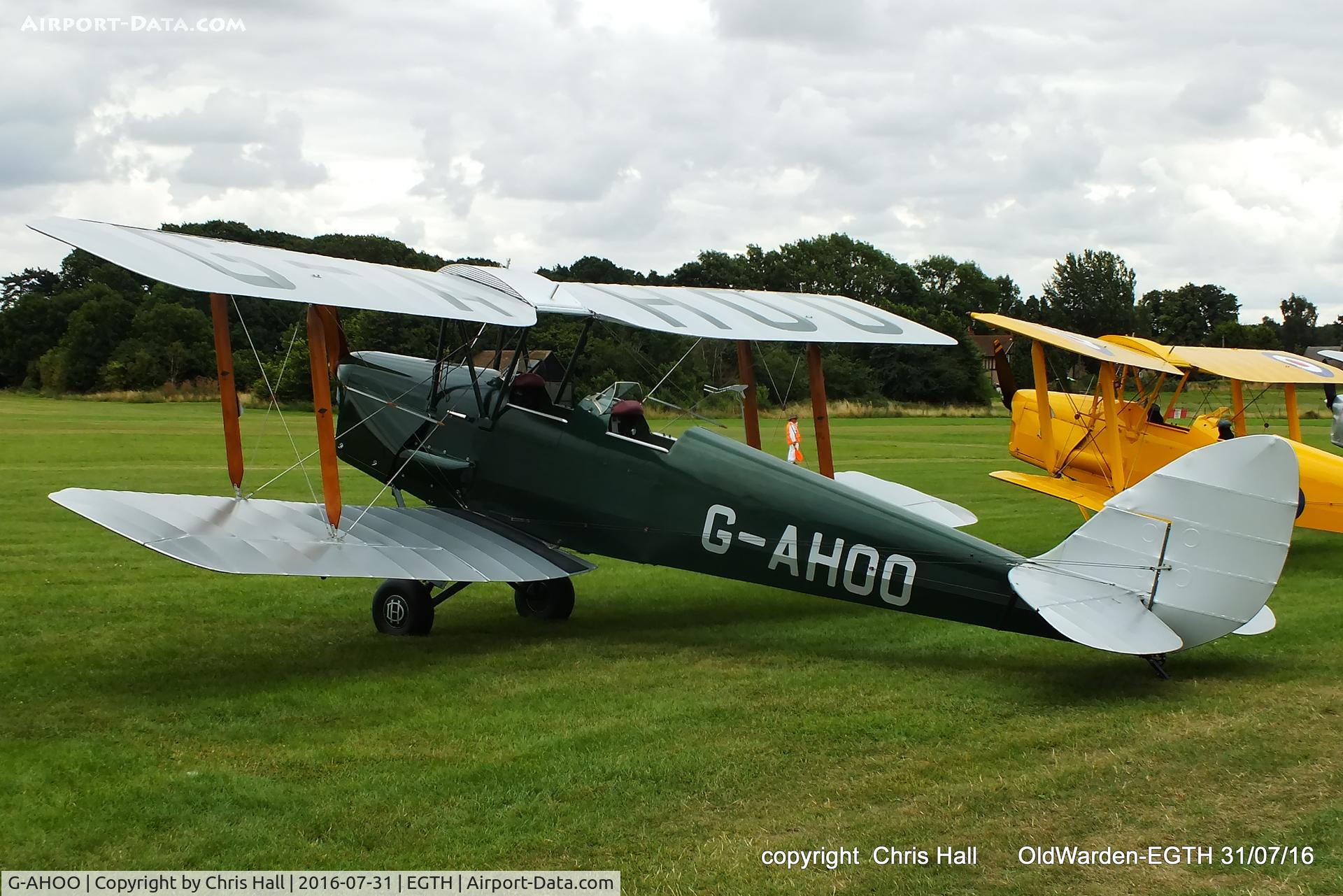 G-AHOO, 1943 De Havilland DH-82A Tiger Moth II C/N 86149, 