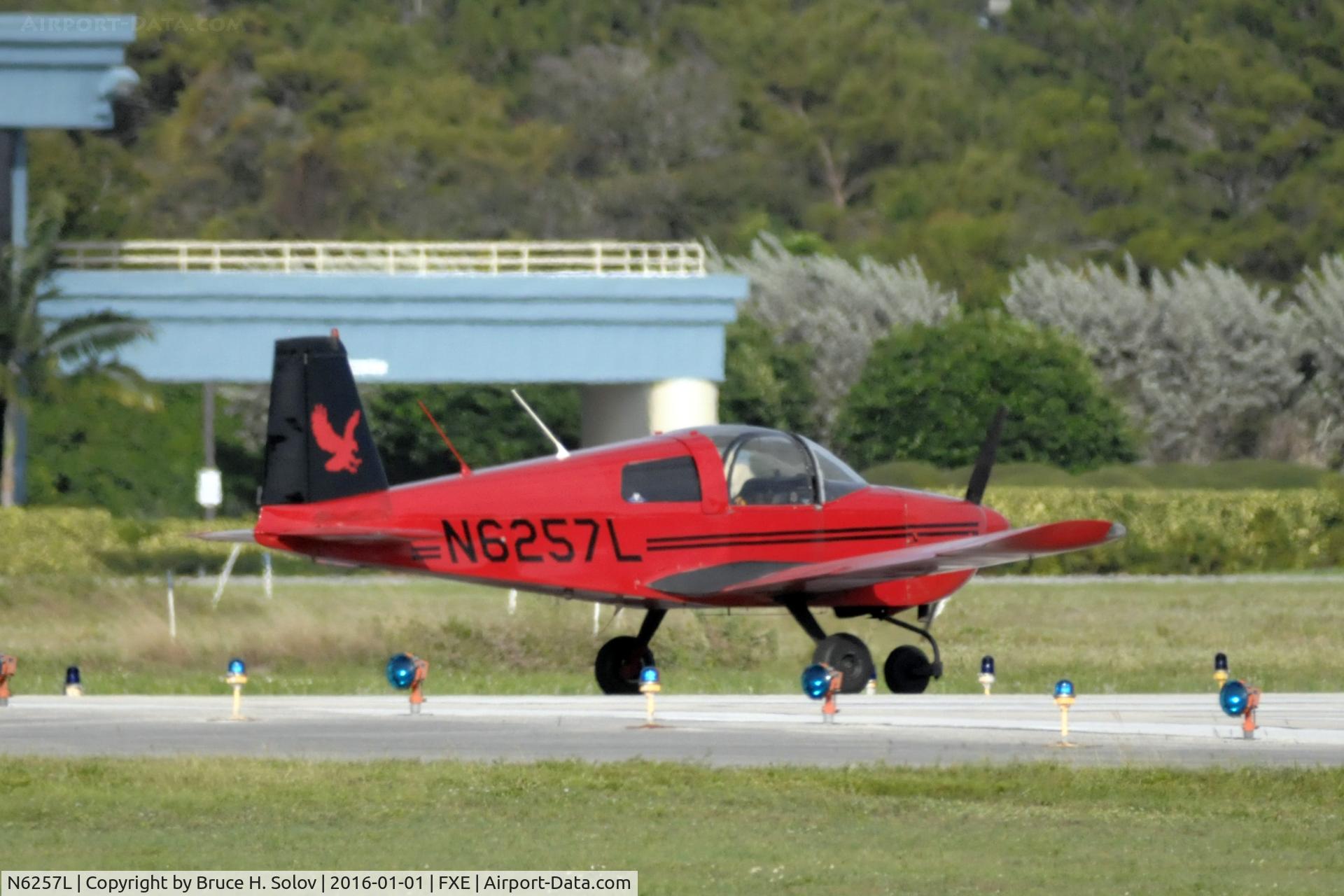 N6257L, 1971 American AA-1 Yankee C/N AA1-0457, cleared for takeoff