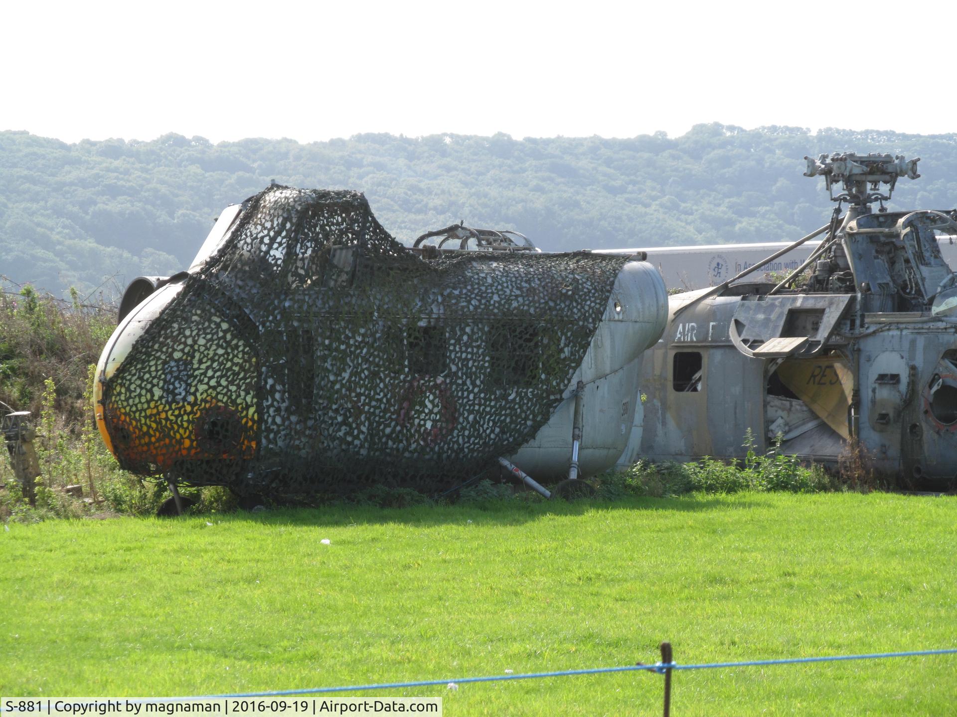 S-881, Sikorsky S-55C C/N 55-1014, at WSM museum