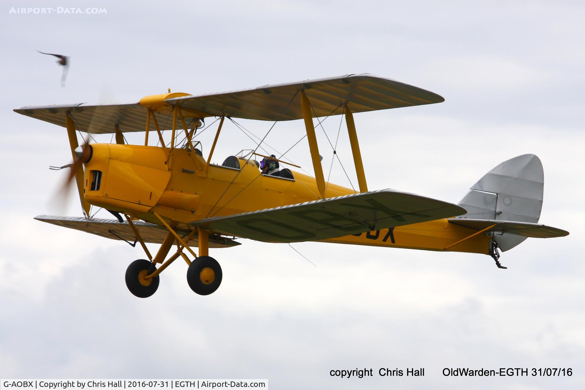 G-AOBX, 1940 De Havilland DH-82A Tiger Moth II C/N 83653, 