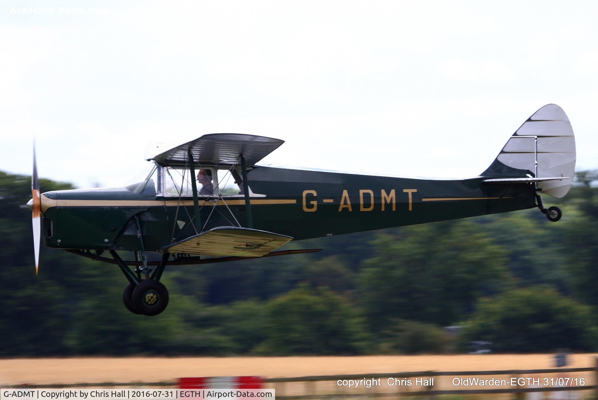 G-ADMT, 1936 De Havilland DH.87B Hornet Moth C/N 8093, 